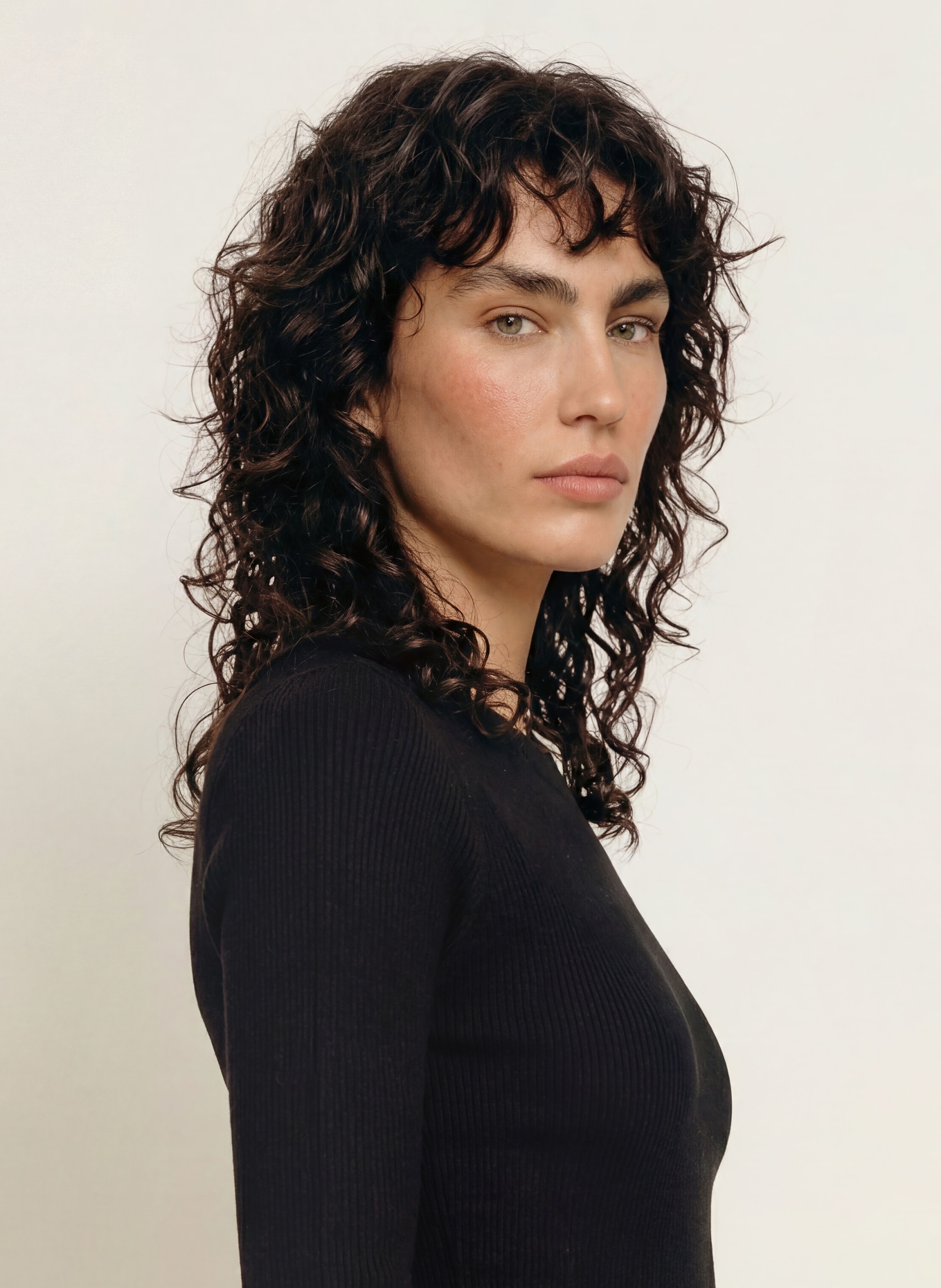 ALLSAINTS Trui JAS met ruches: ZWART