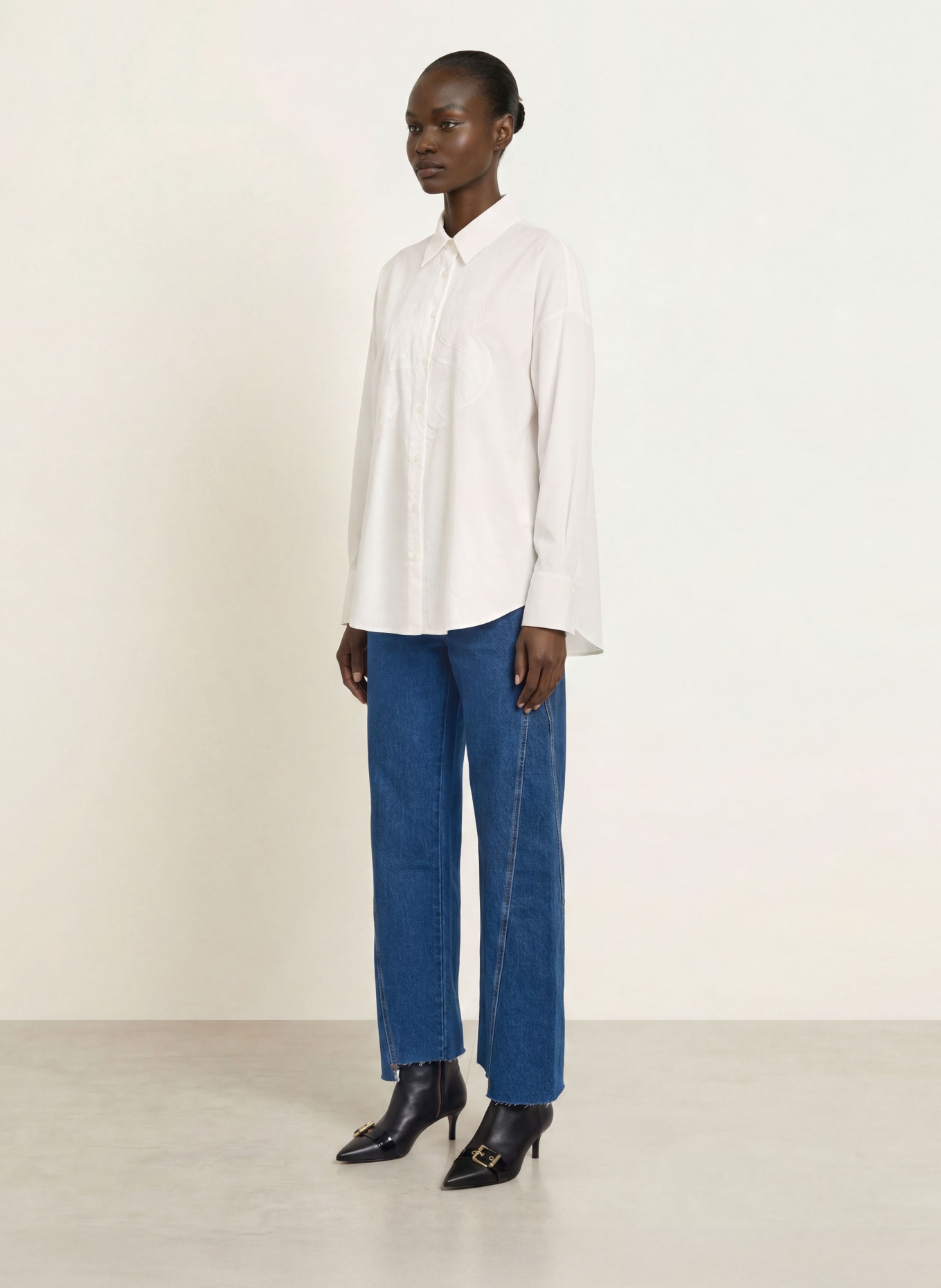 ALLSAINTS Hemdbluse SPARROW mit Leinen: WEISS