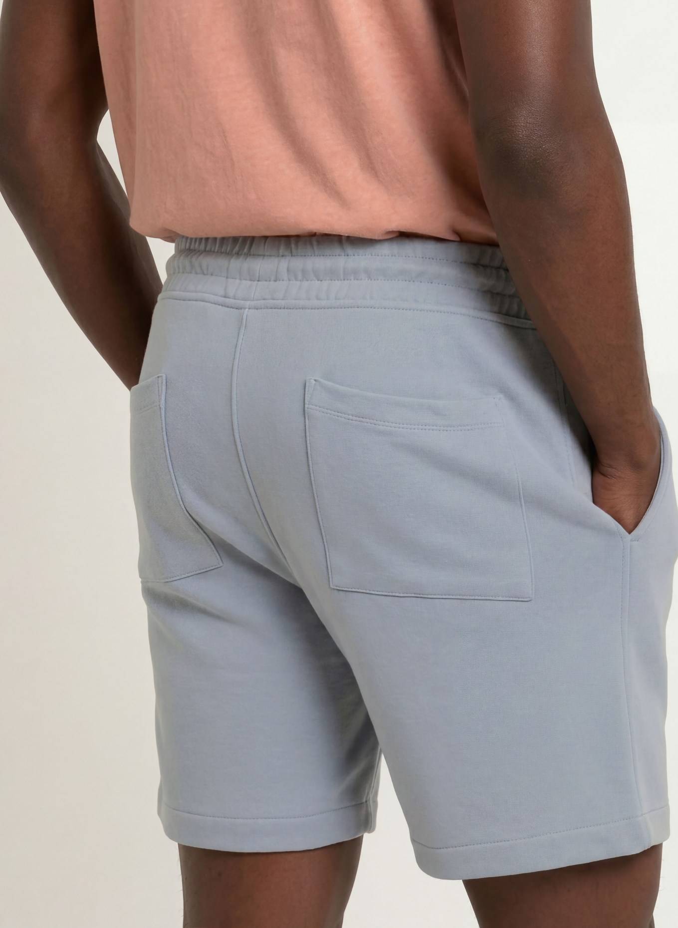 ALLSAINTS Sweatshorts ASHER: BLAUWGRIJS