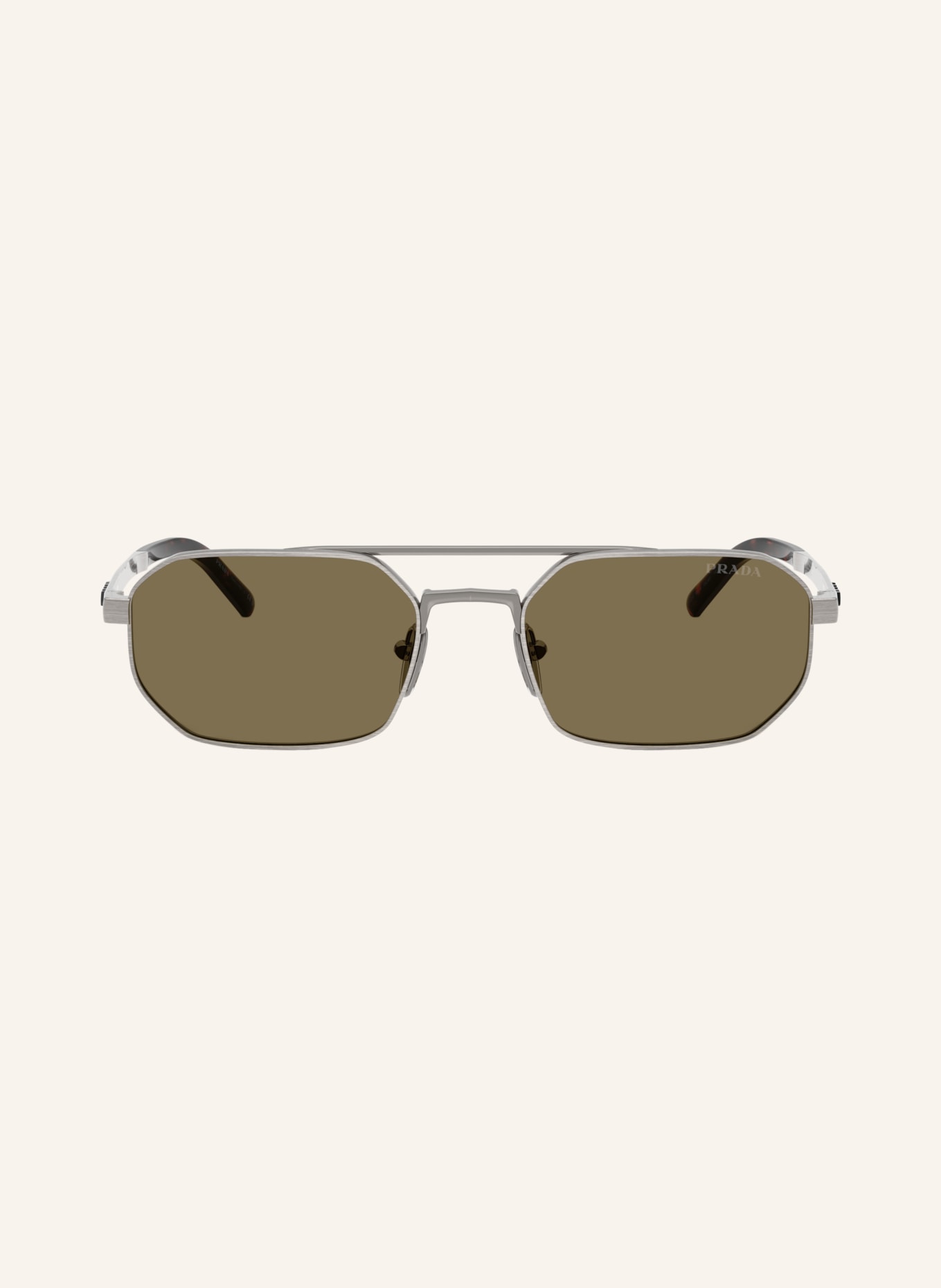 PRADA Sonnenbrille PR D53S: GRAU/ HELLBRAUN