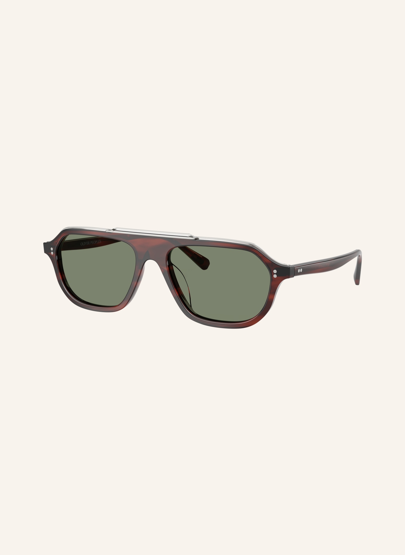 OLIVER PEOPLES Sonnenbrille OV5613SU: HAVANA/ GRÜN