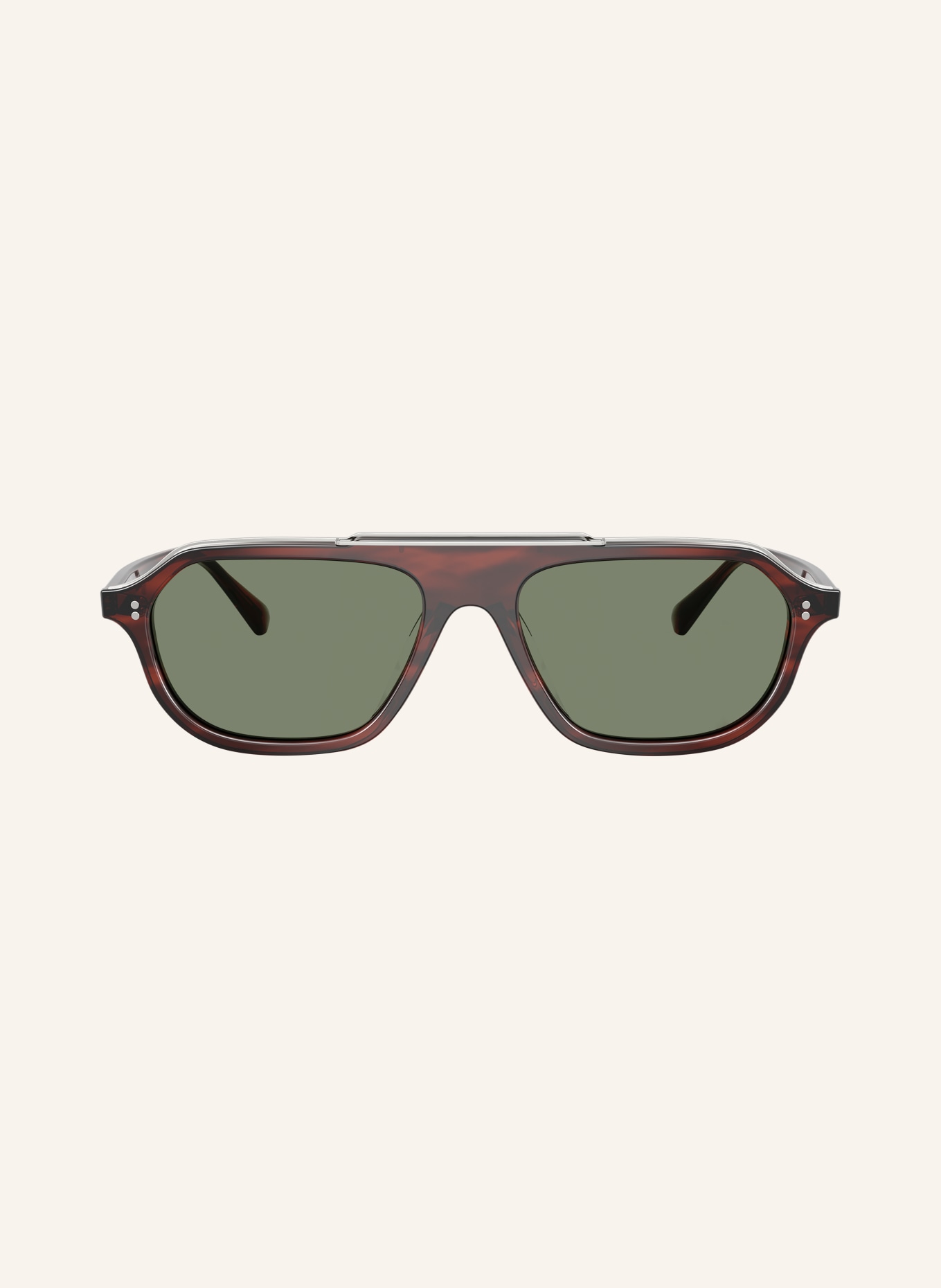 OLIVER PEOPLES Sonnenbrille OV5613SU: HAVANA/ GRÜN