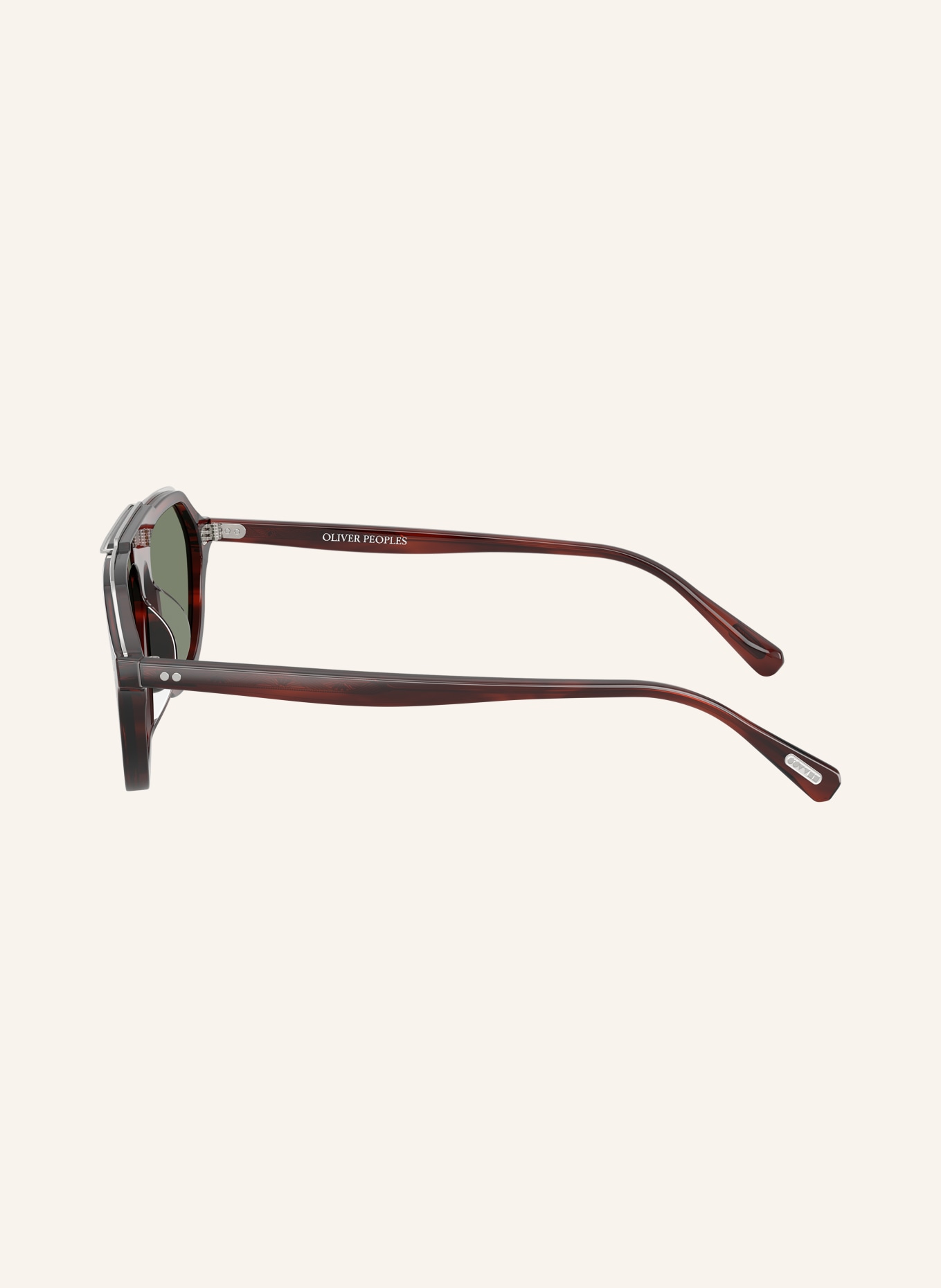 OLIVER PEOPLES Sonnenbrille OV5613SU: HAVANA/ GRÜN