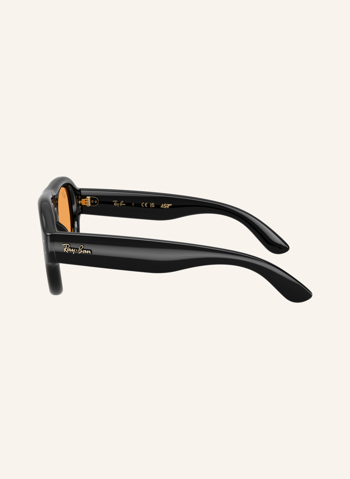 Ray-Ban Sunglasses RB4925: BLACK/ORANGE