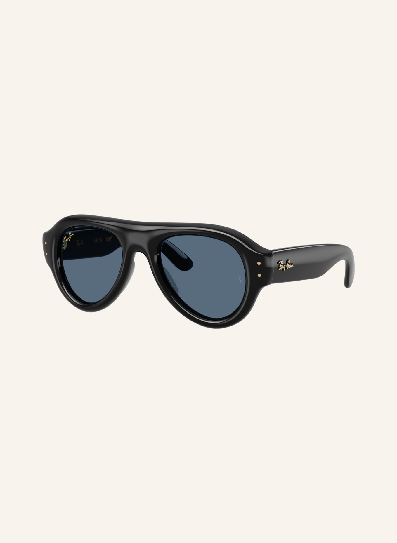 Ray-Ban Sunglasses RB4925: BLACK/ DARK BLUE
