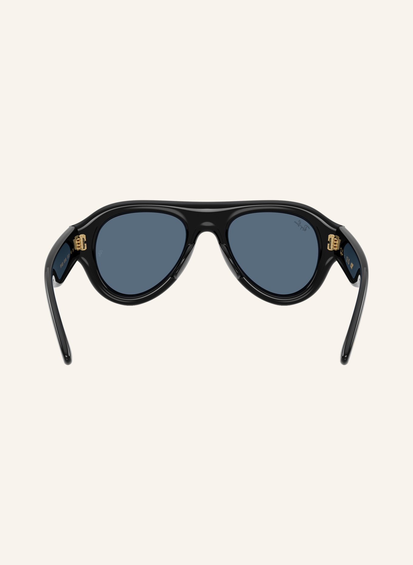 Ray-Ban Sunglasses RB4925: BLACK/ DARK BLUE