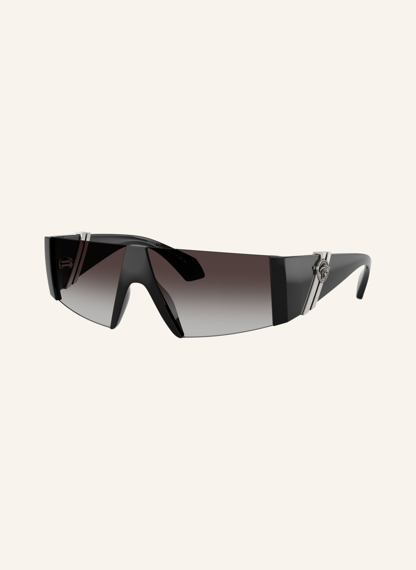 VERSACE Okulary przeciwsłoneczne VE4516: CZARNY/SZARY GRADIENT