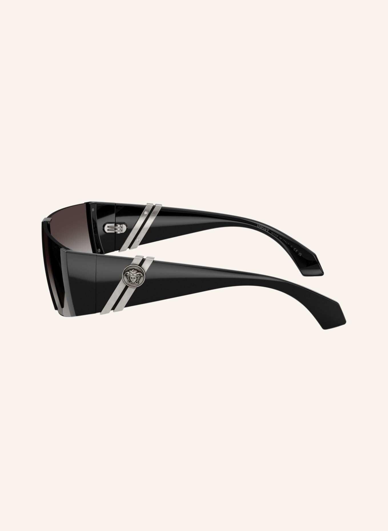 VERSACE Okulary przeciwsłoneczne VE4516: CZARNY/SZARY GRADIENT
