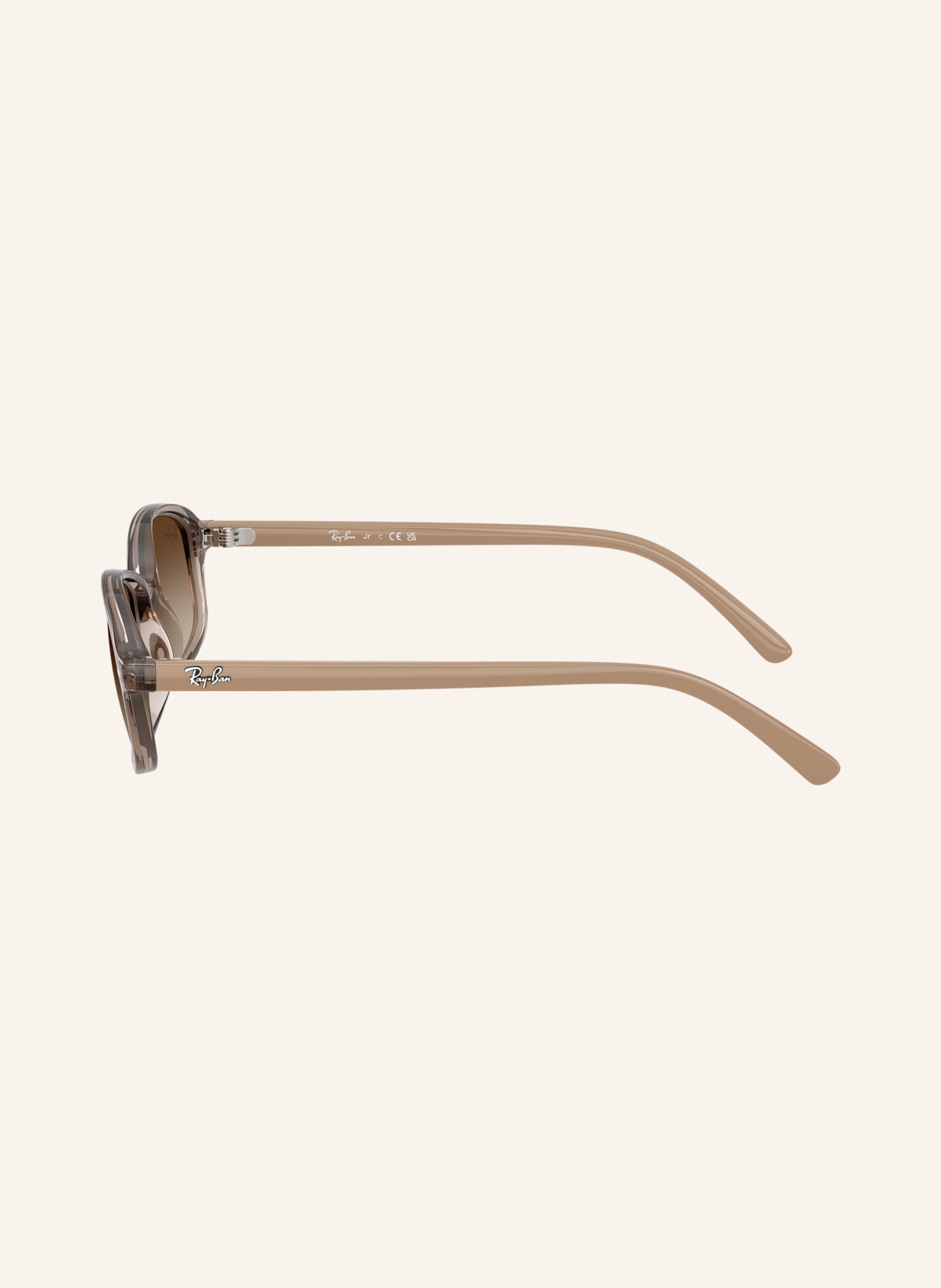 Ray-Ban Zonnebril RB9132S: BEIGE/BRUIN VERLOOP