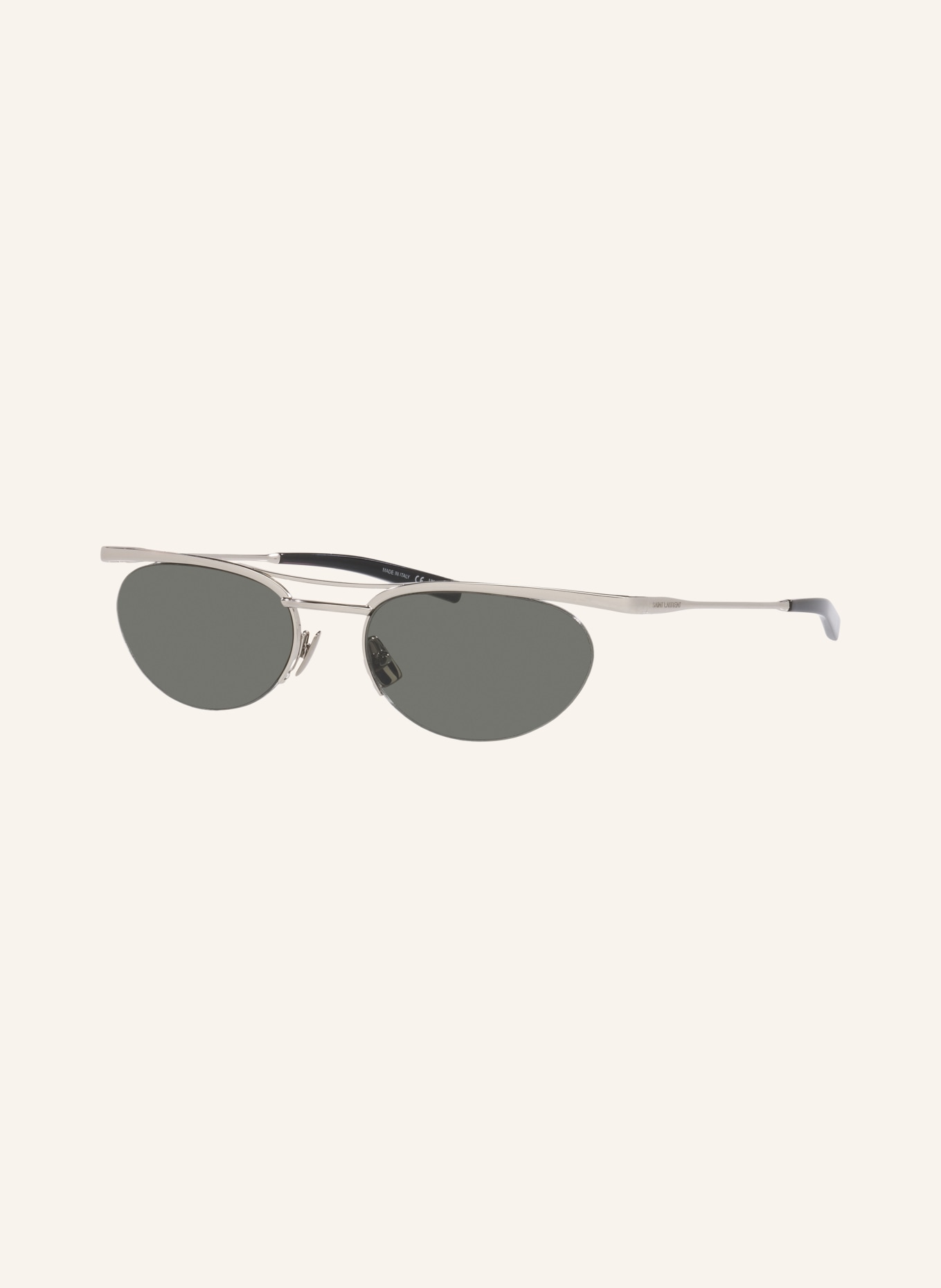 SAINT LAURENT Sonnenbrille YS000933: SILBER/ GRAU