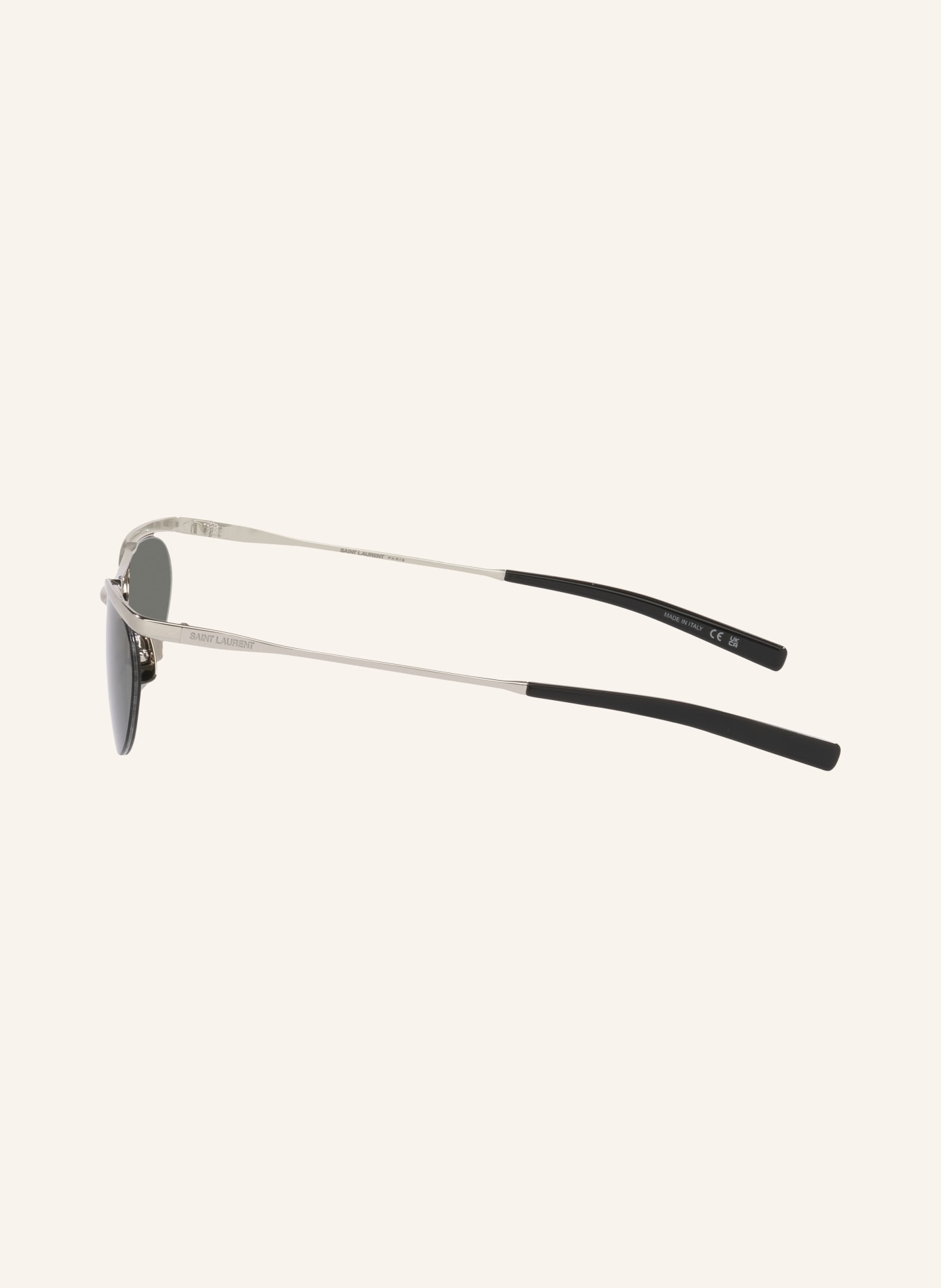 SAINT LAURENT Sonnenbrille YS000933: SILBER/ GRAU