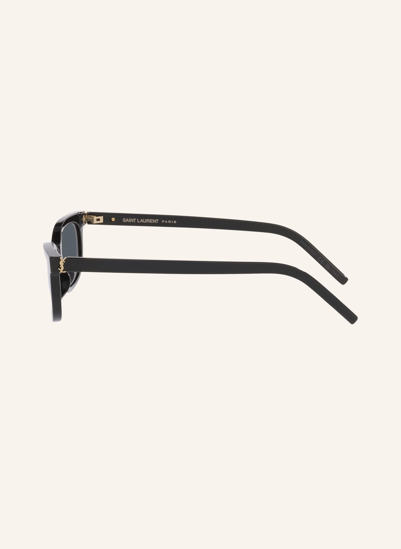 SAINT LAURENT Sonnenbrille YS000967: SCHWARZ/ DUNKELGRAU