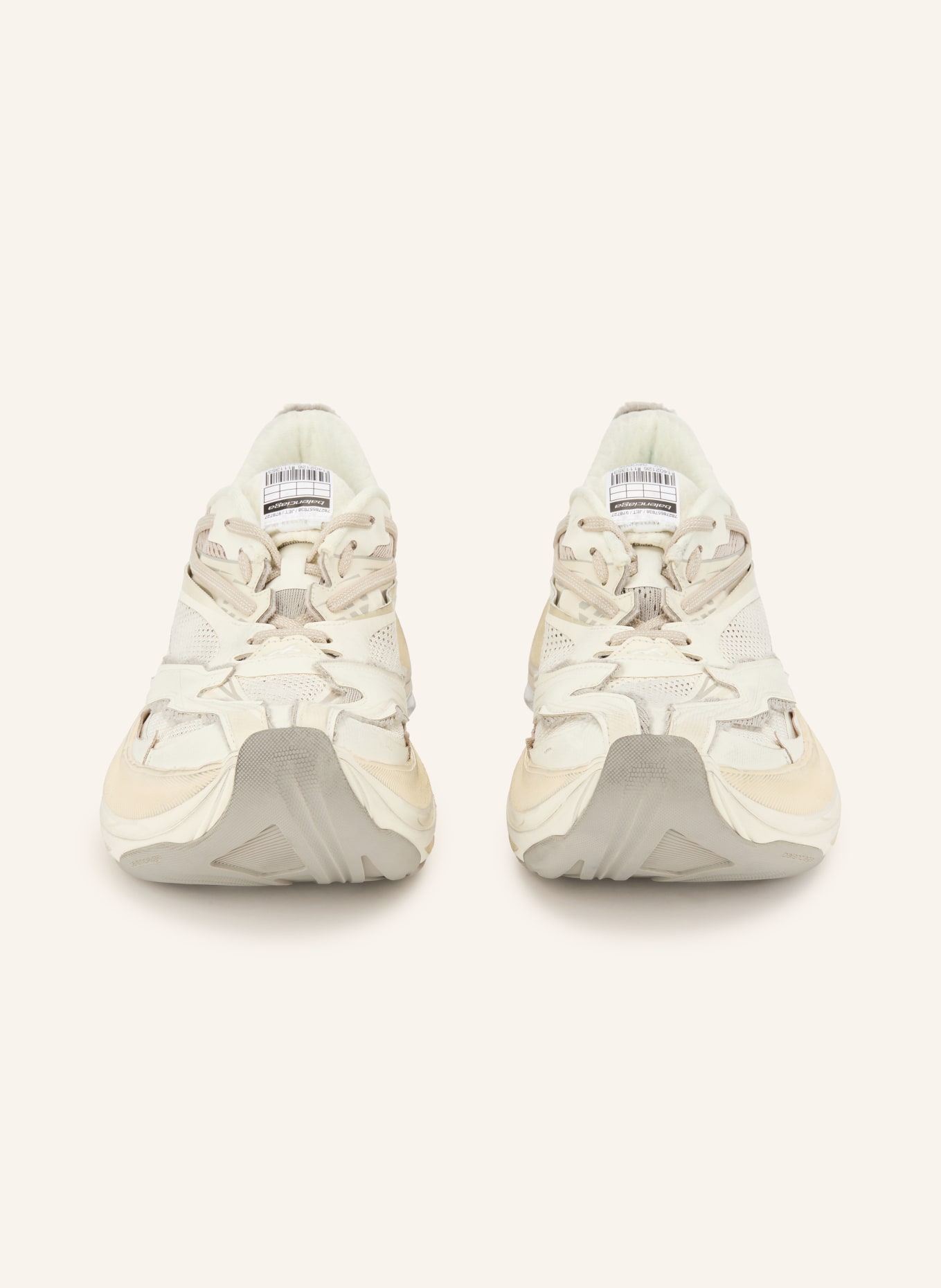 BALENCIAGA Sneaker JET: ECRU / HELLBRAUN / BEIGE