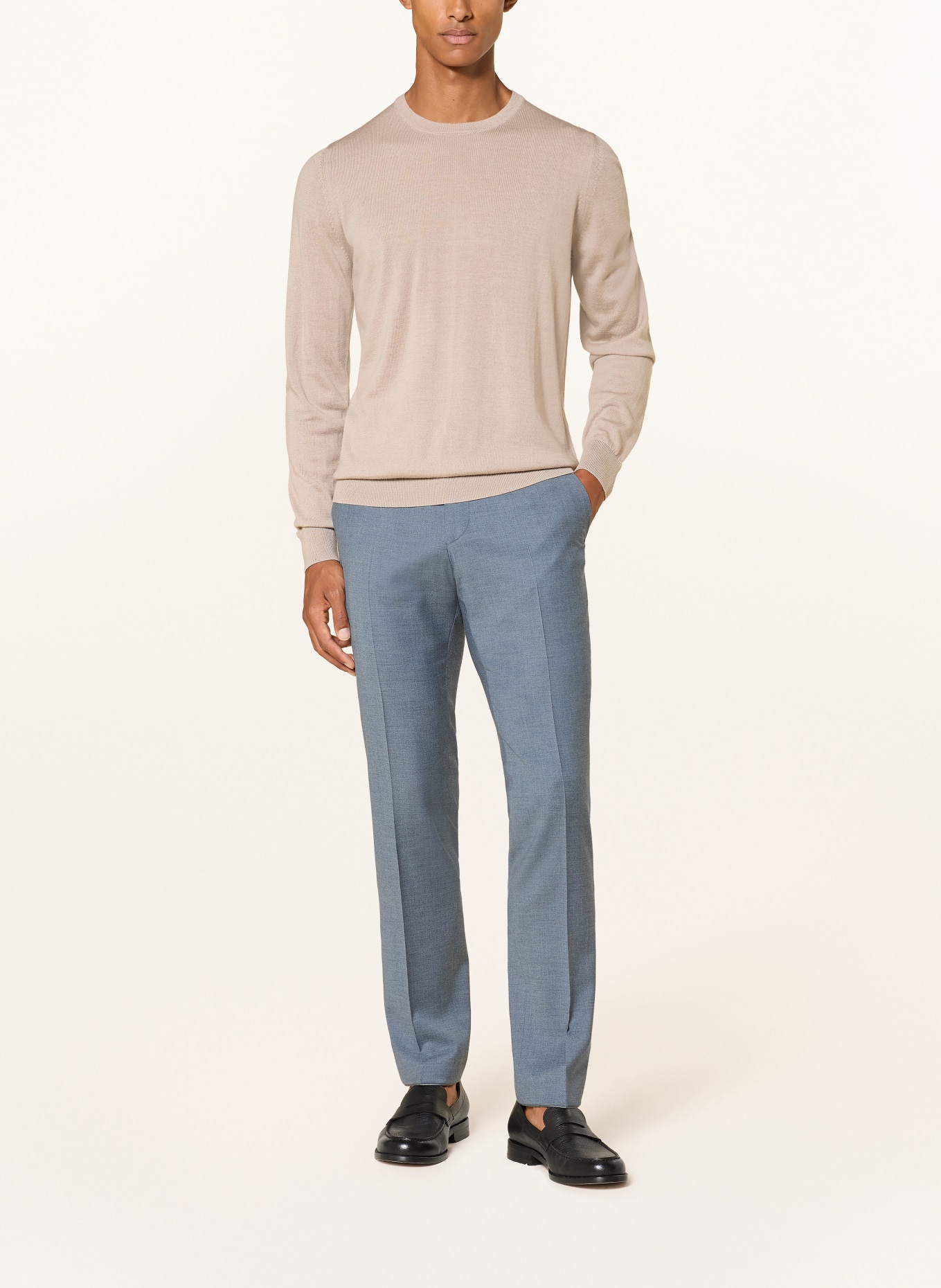 ROY ROBSON Slim-Fit Suit: BLUE GRAY