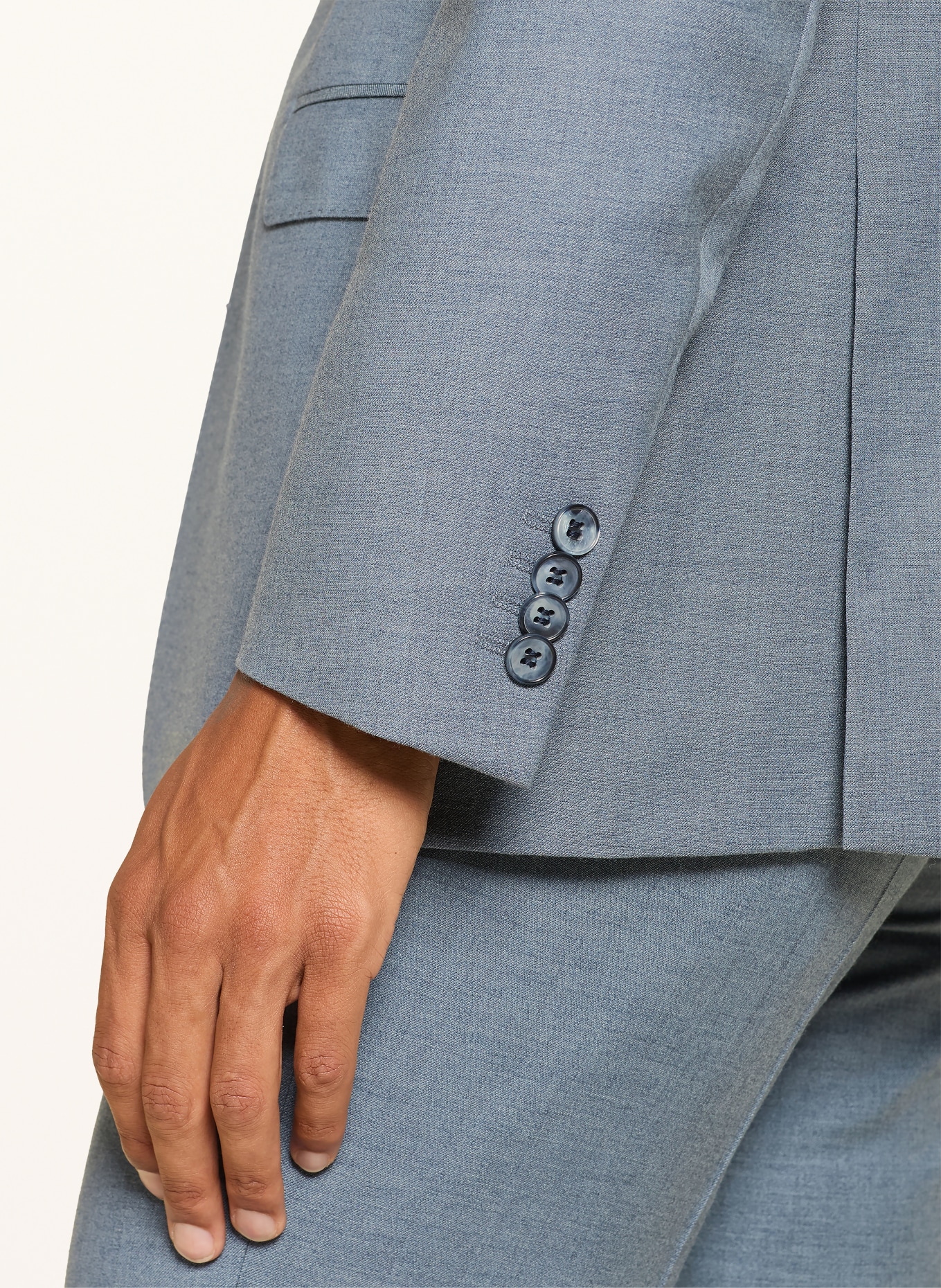 ROY ROBSON Slim-Fit Suit: BLUE GRAY