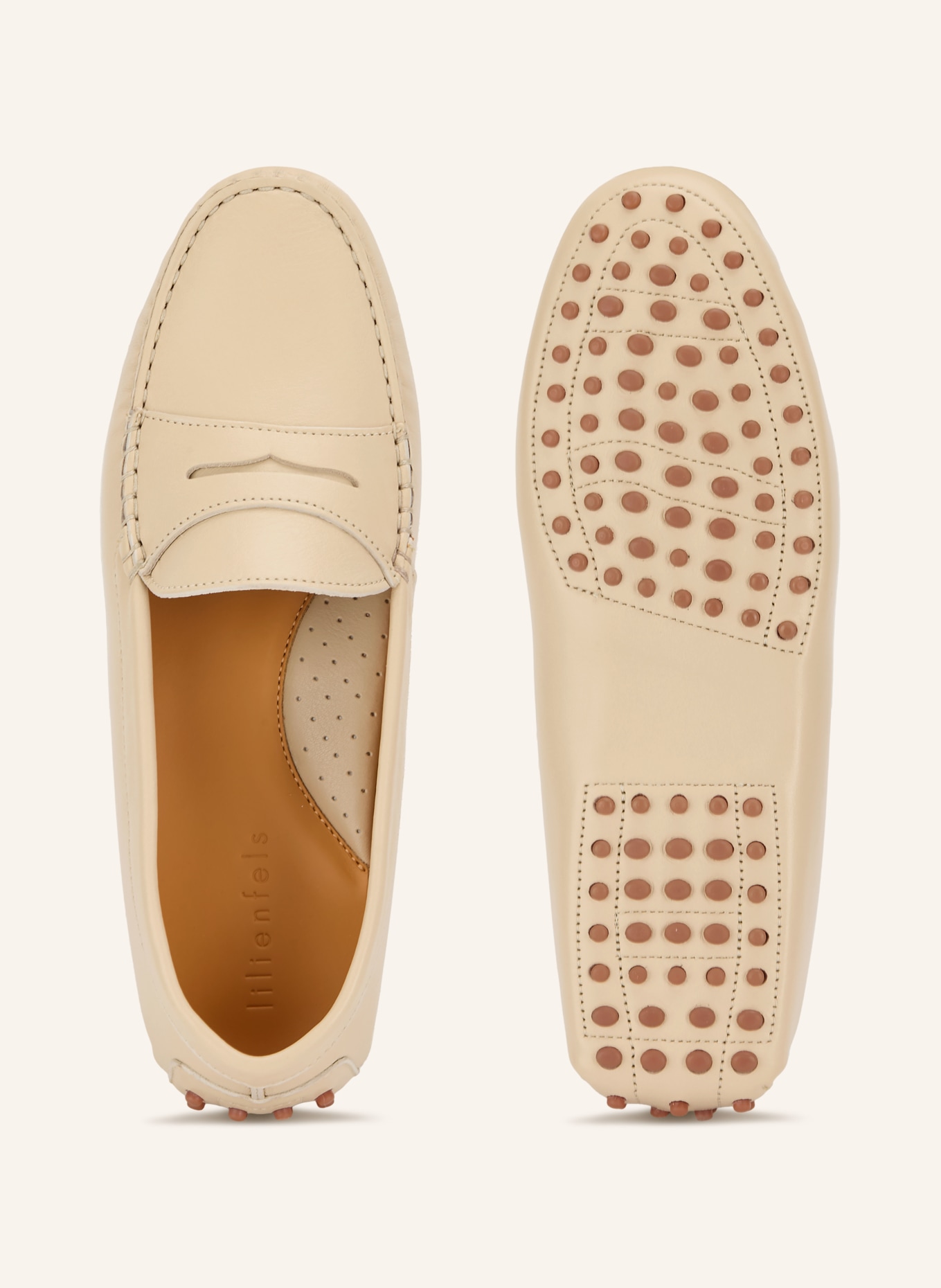 lilienfels Mokkasiner: BEIGE