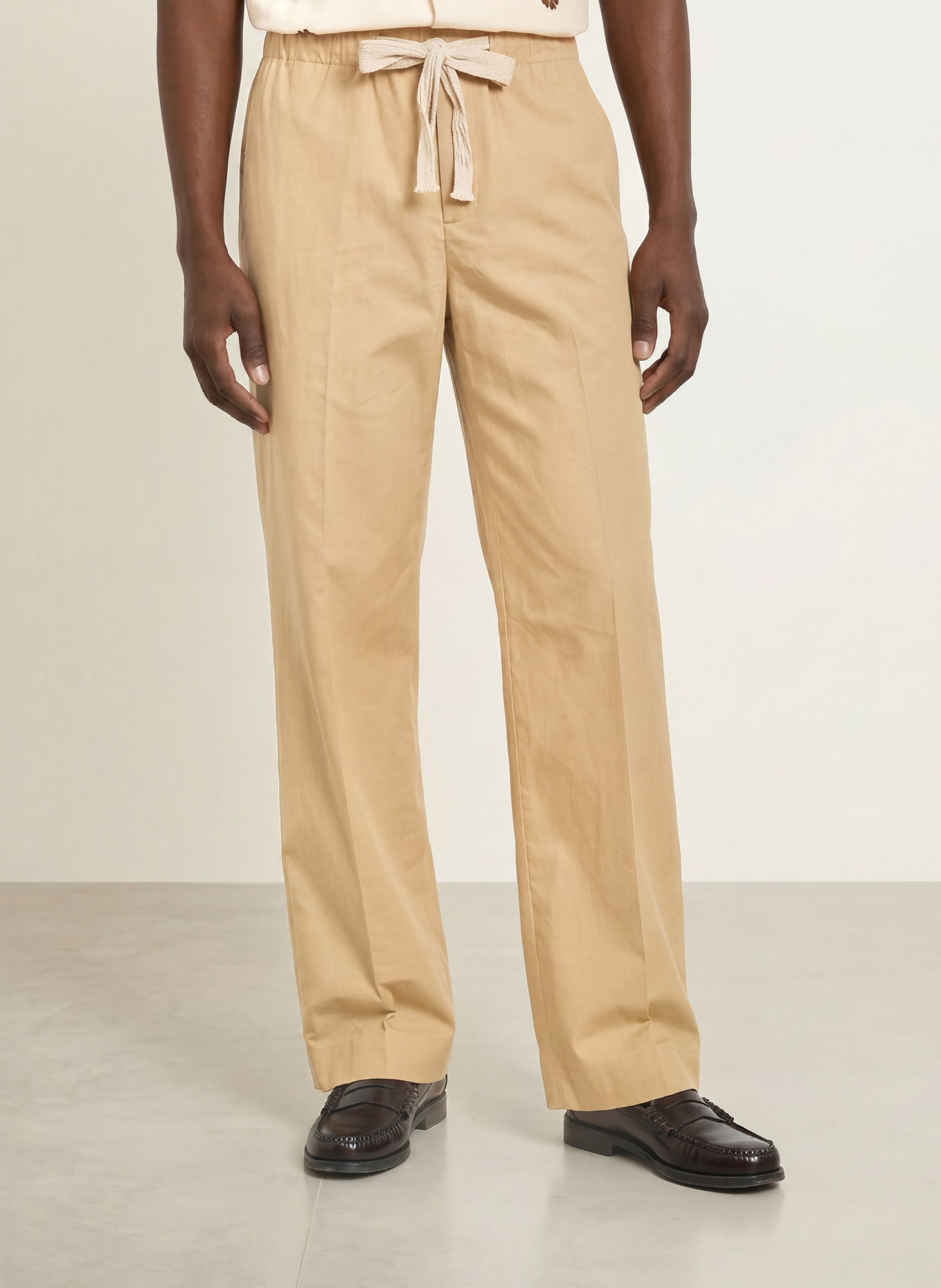 SANDRO Hose im Jogging-Stil Regular Fit: HELLBRAUN