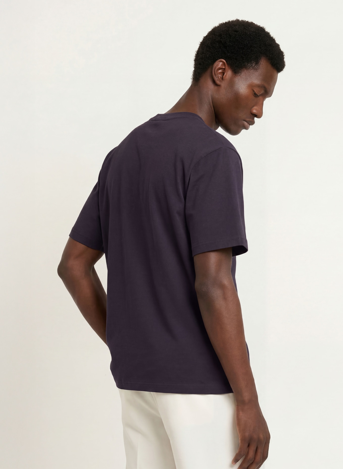 SANDRO T-Shirt: DUNKELBLAU