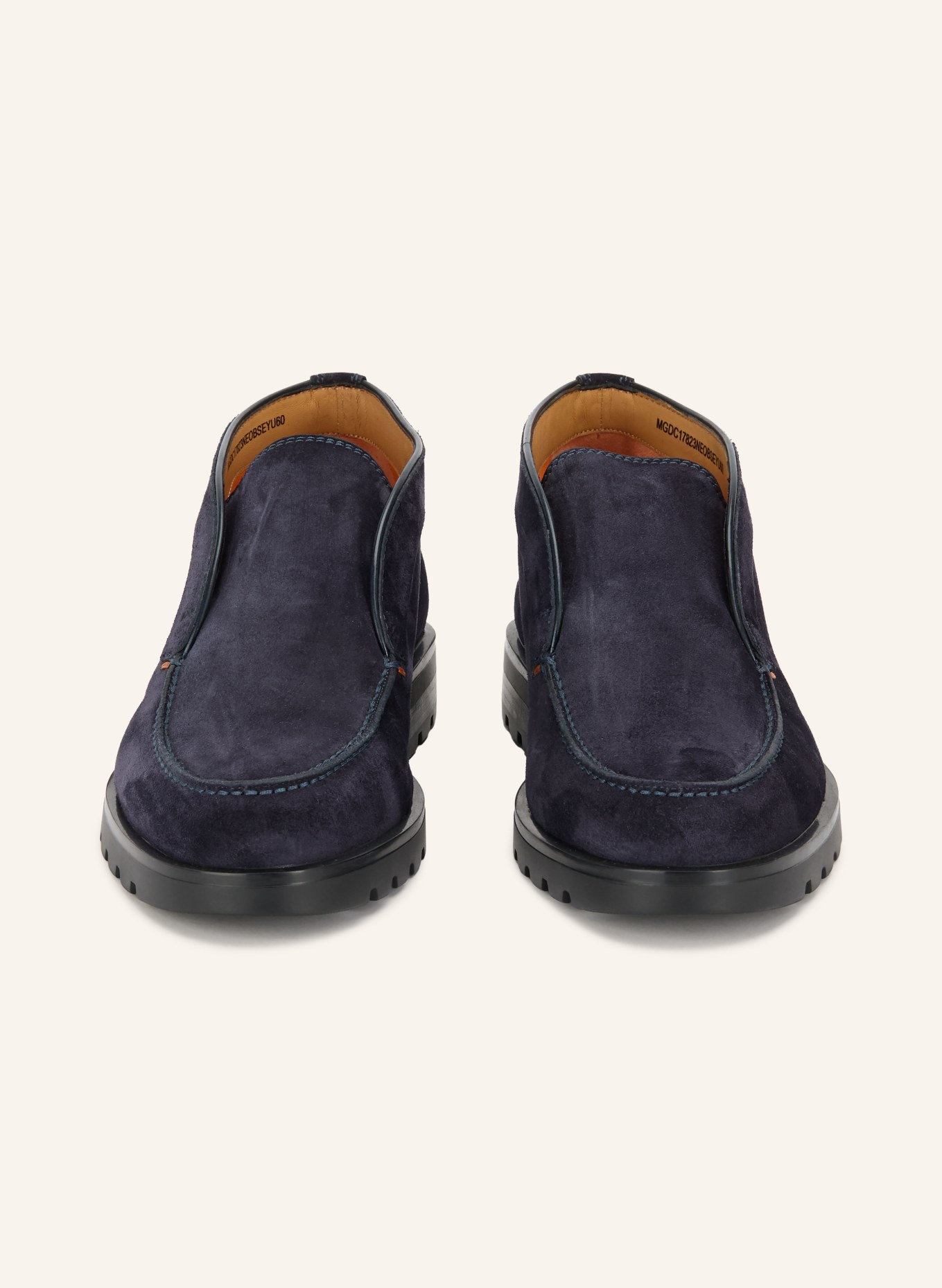 Santoni Boots: BLEU FONCÉ