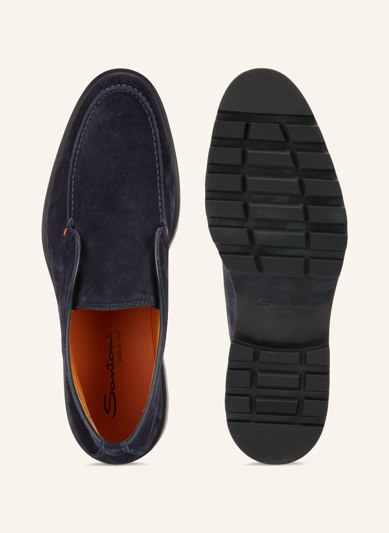 Santoni Boots: BLEU FONCÉ