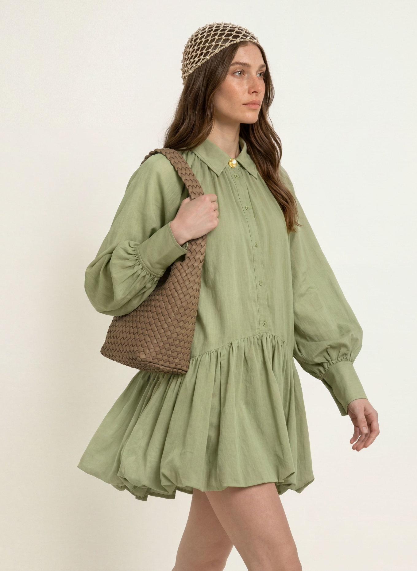 Naghedi Handtas SMALL: BEIGE