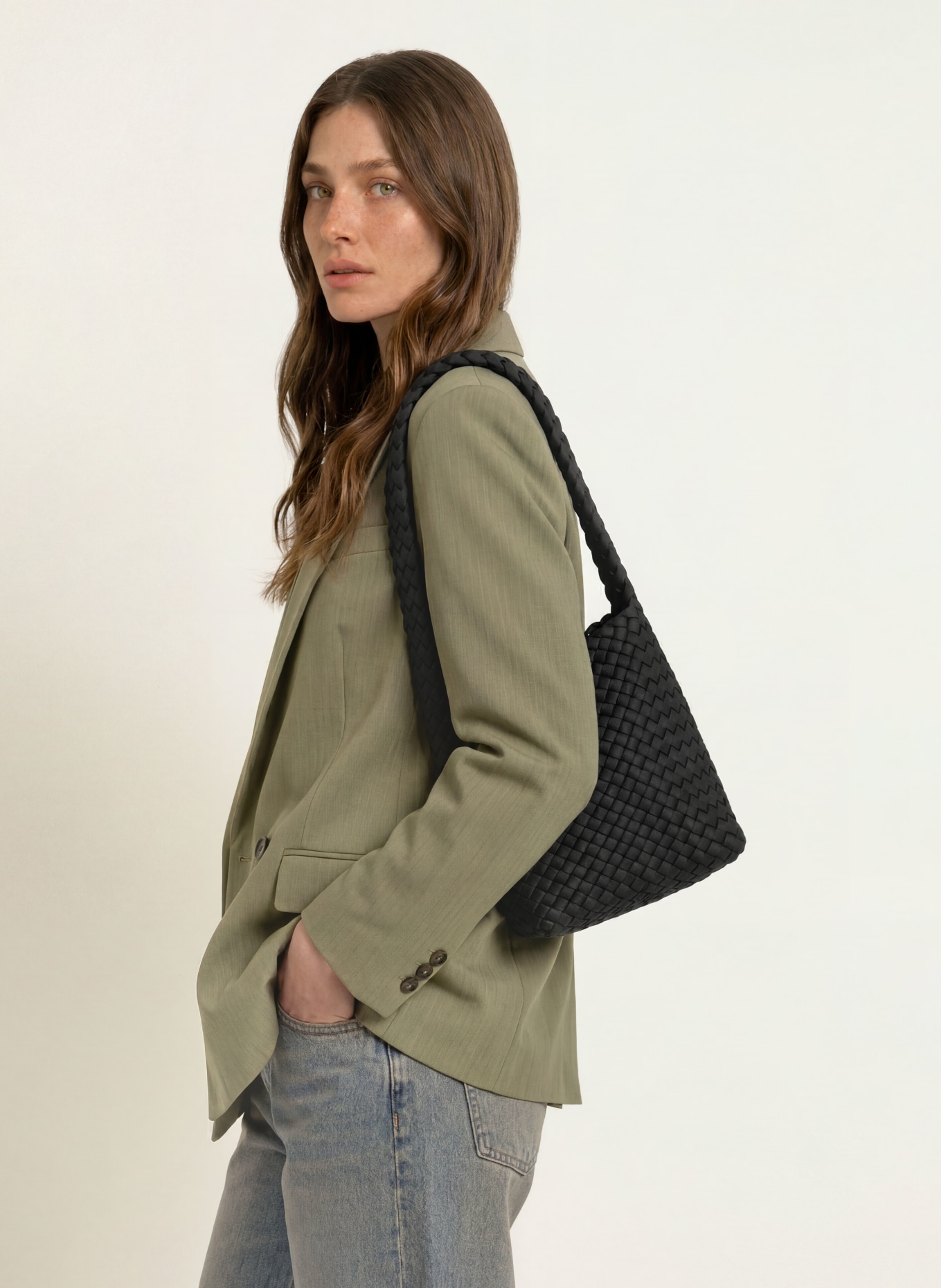 Naghedi Small Handbag: BLACK