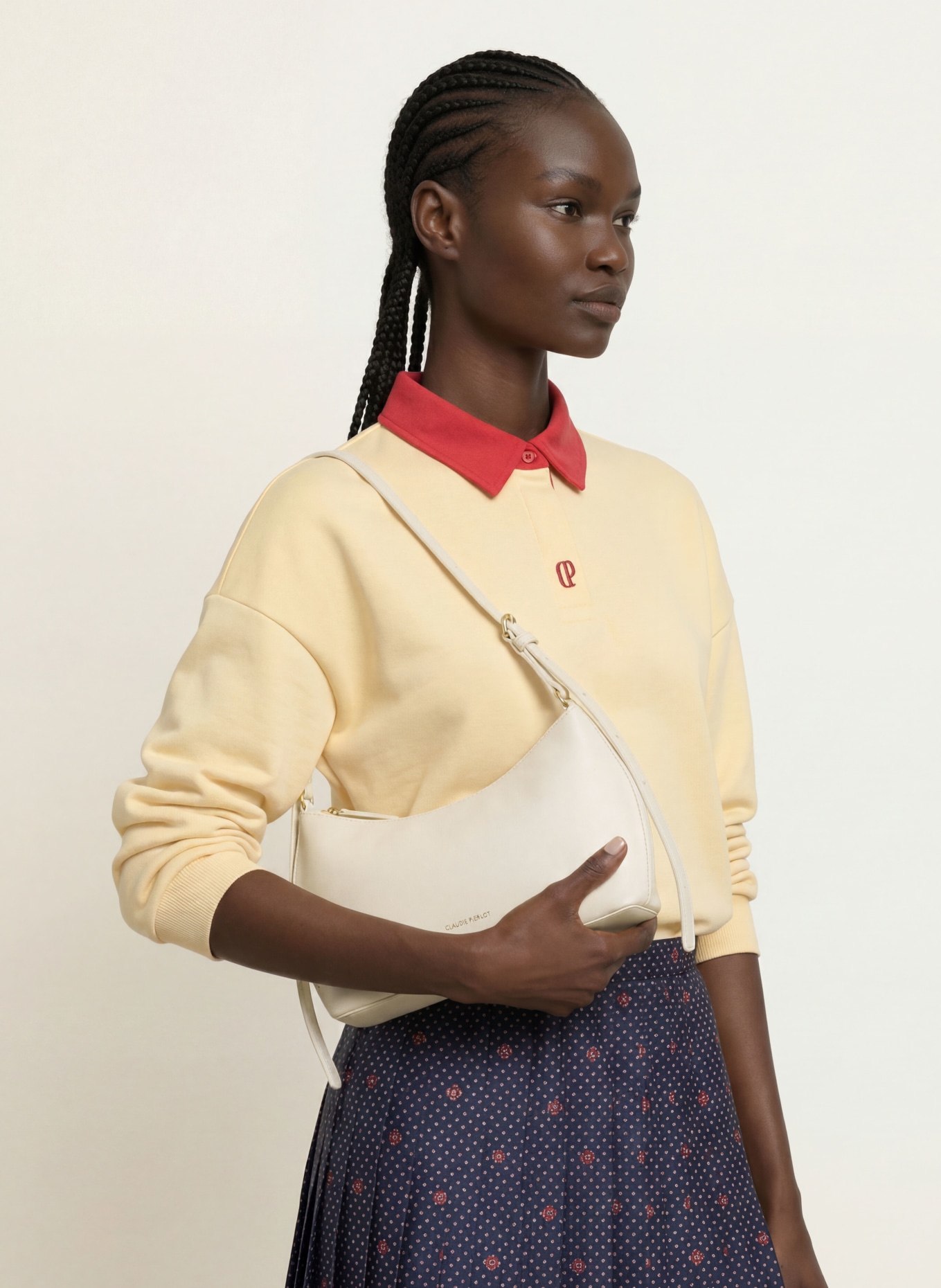 CLAUDIE PIERLOT Umhängetasche: ECRU