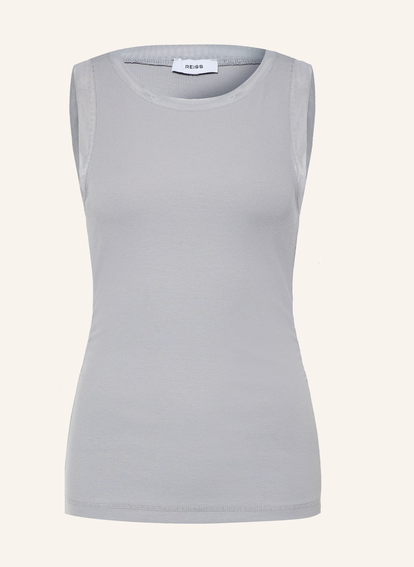 REISS TRINNY Top: LIGHT GRAY