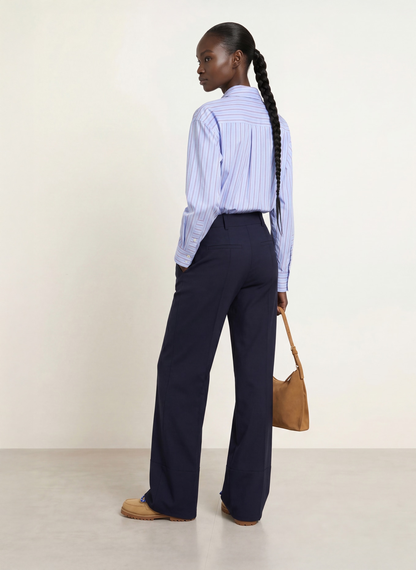 CLAUDIE PIERLOT Bluzka koszulowa: CIEMNOCZERWONY / JASNONIEBIESKI / GRANATOWY