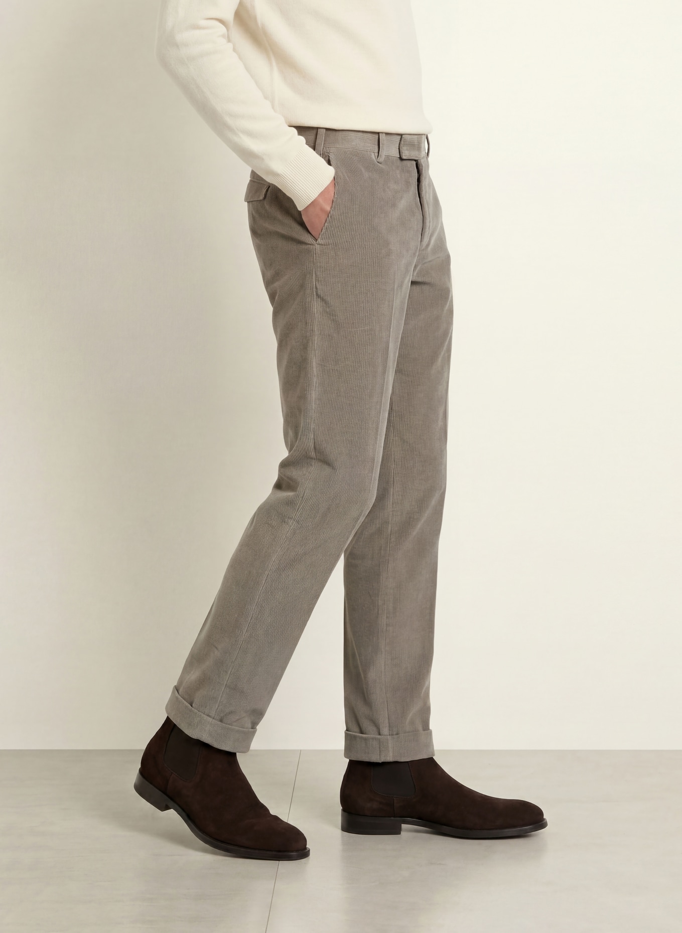 PT TORINO Cordchino Master Fit: SZARY