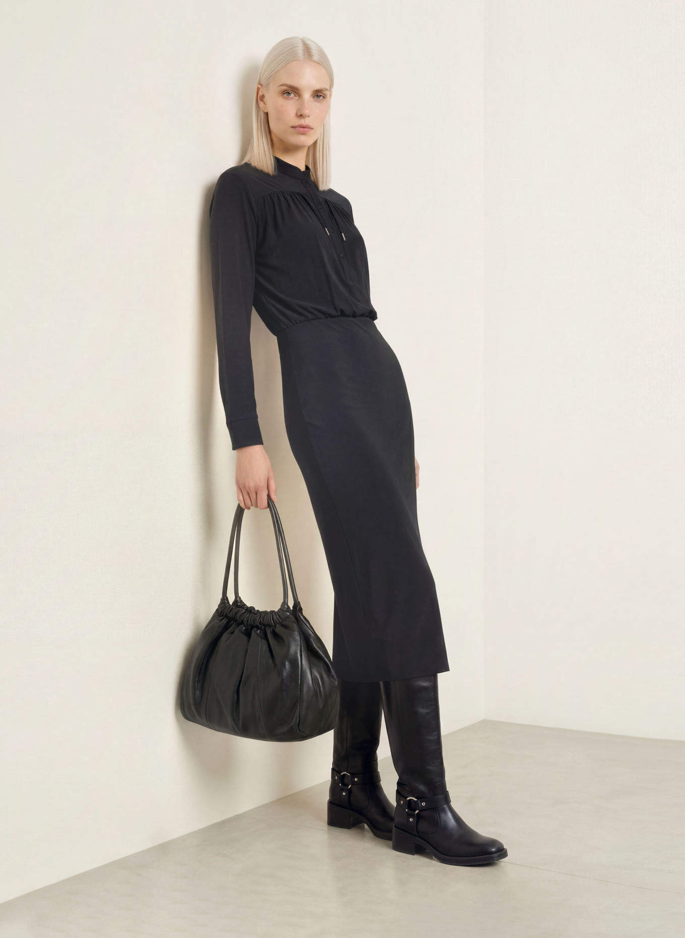 SPORTALM Kleid: SCHWARZ