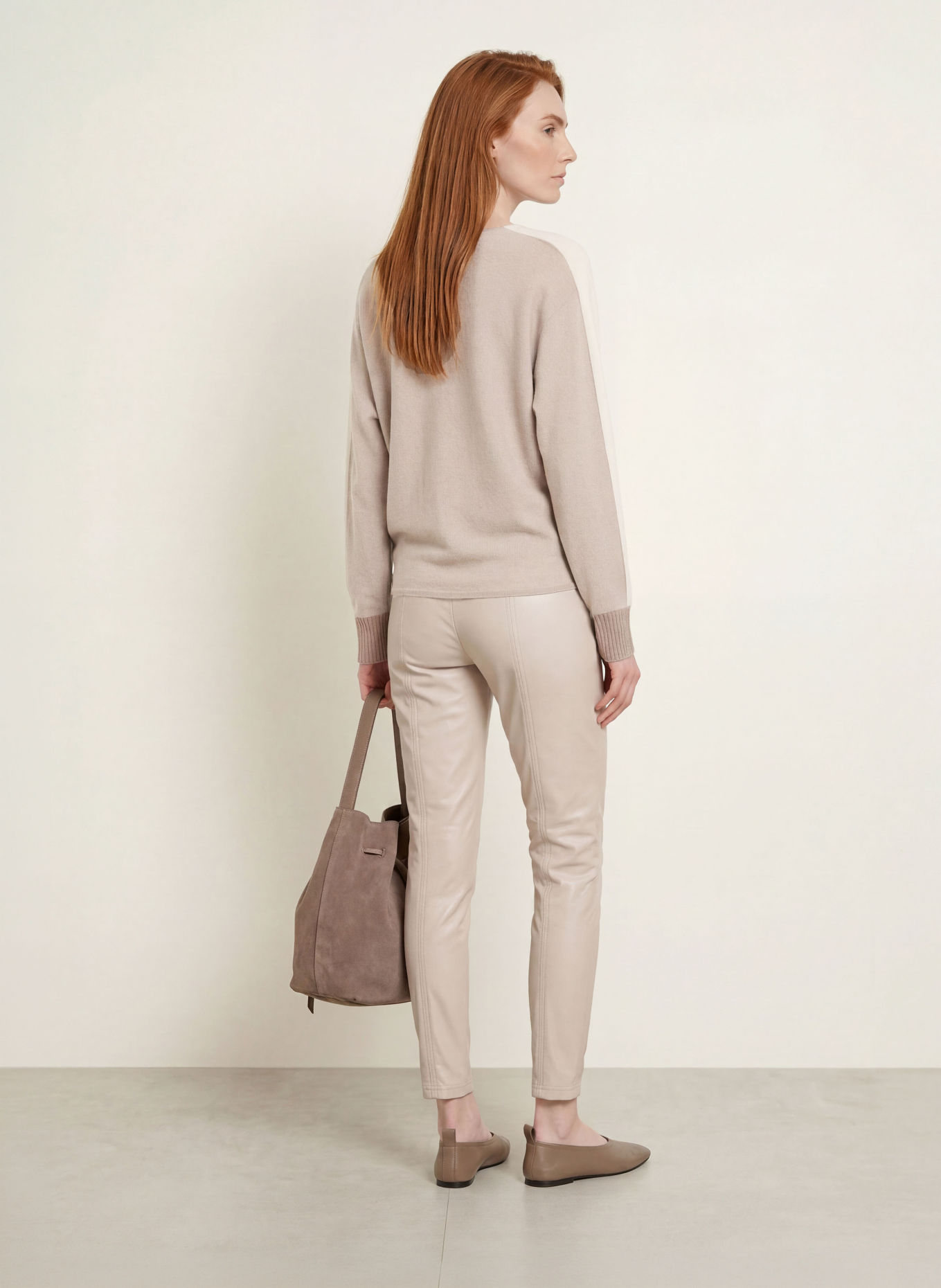 SPORTALM Trui: BEIGE / CRÈME