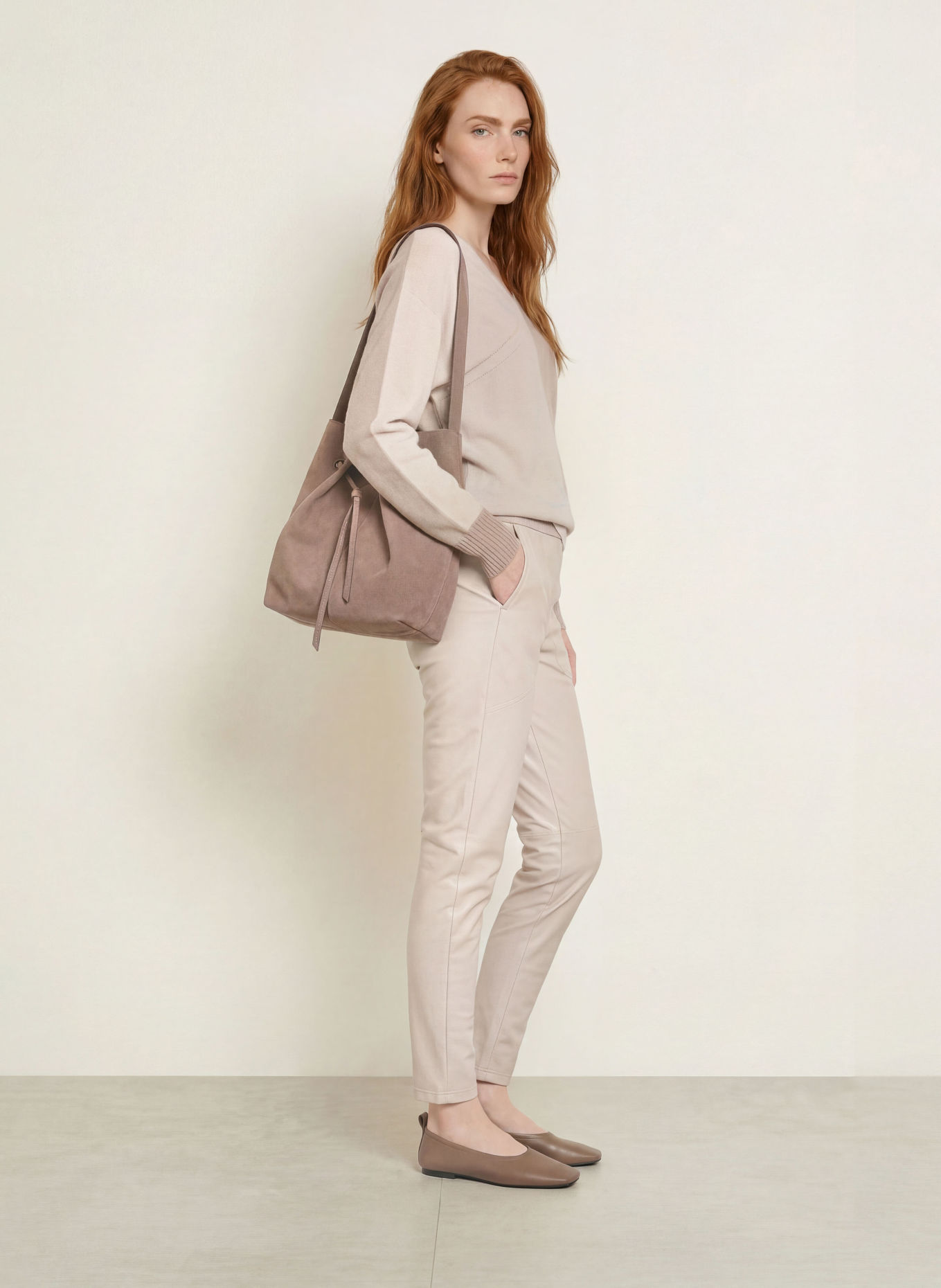 SPORTALM Trui: BEIGE / CRÈME