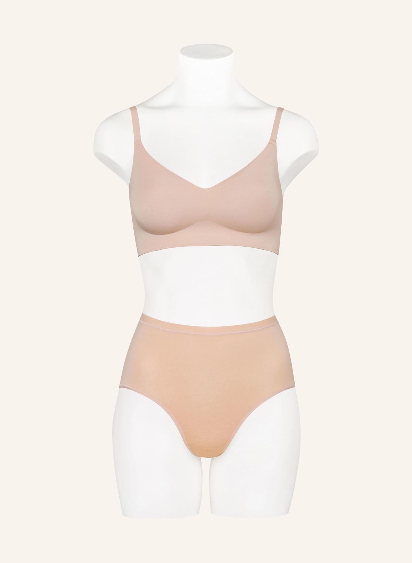 CALIDA Beugelvrije bh NATURAL SKIN: BEIGE