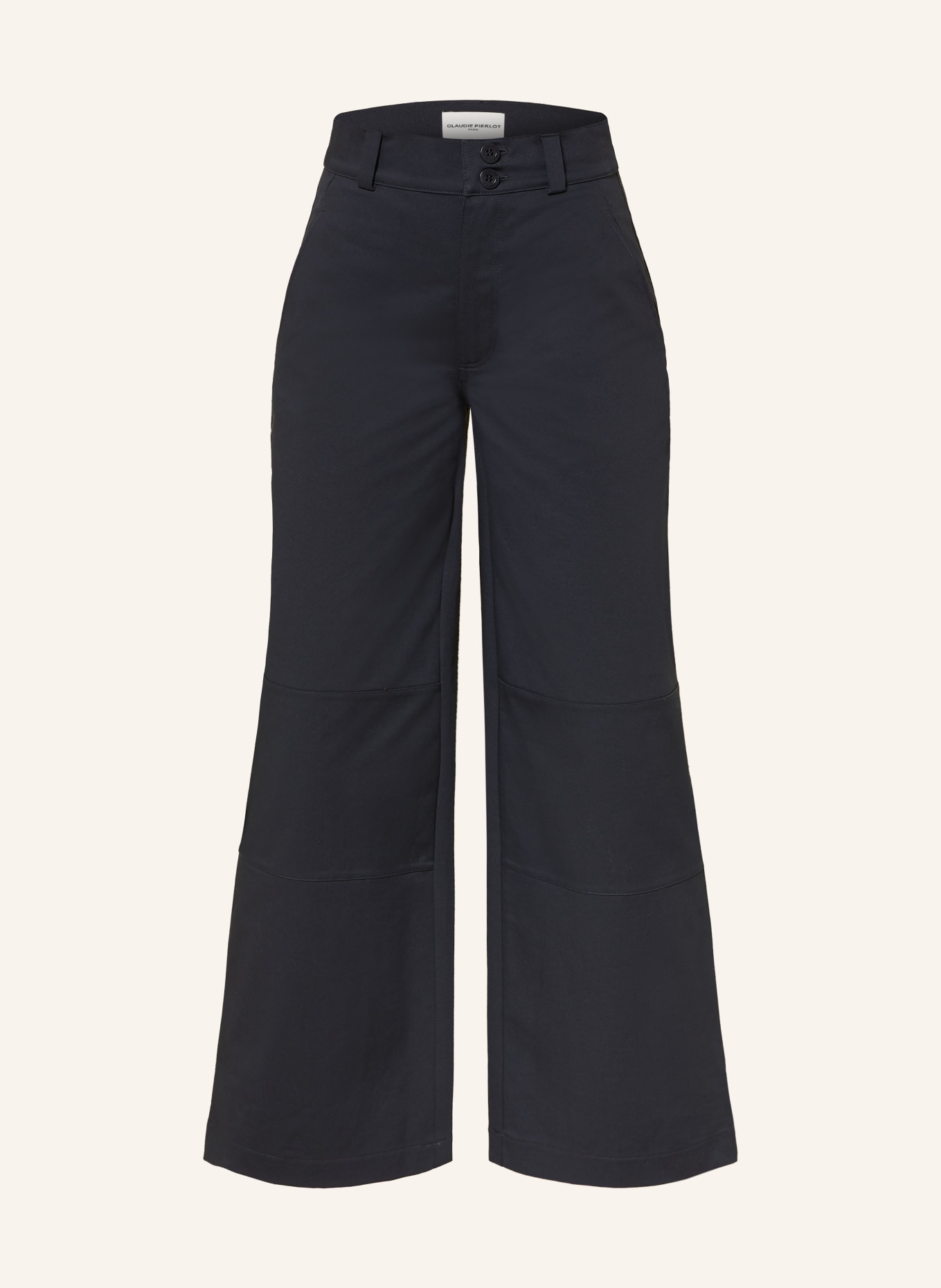 CLAUDIE PIERLOT Hose: DUNKELBLAU
