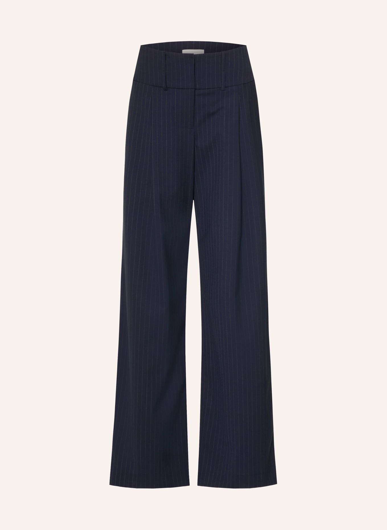 CLAUDIE PIERLOT Marlenehose: DUNKELBLAU / GRAU