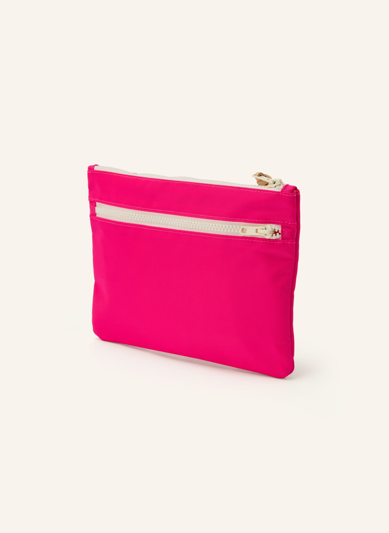 Floyd Pouch: PINK / DUNKELBRAUN / WEISS