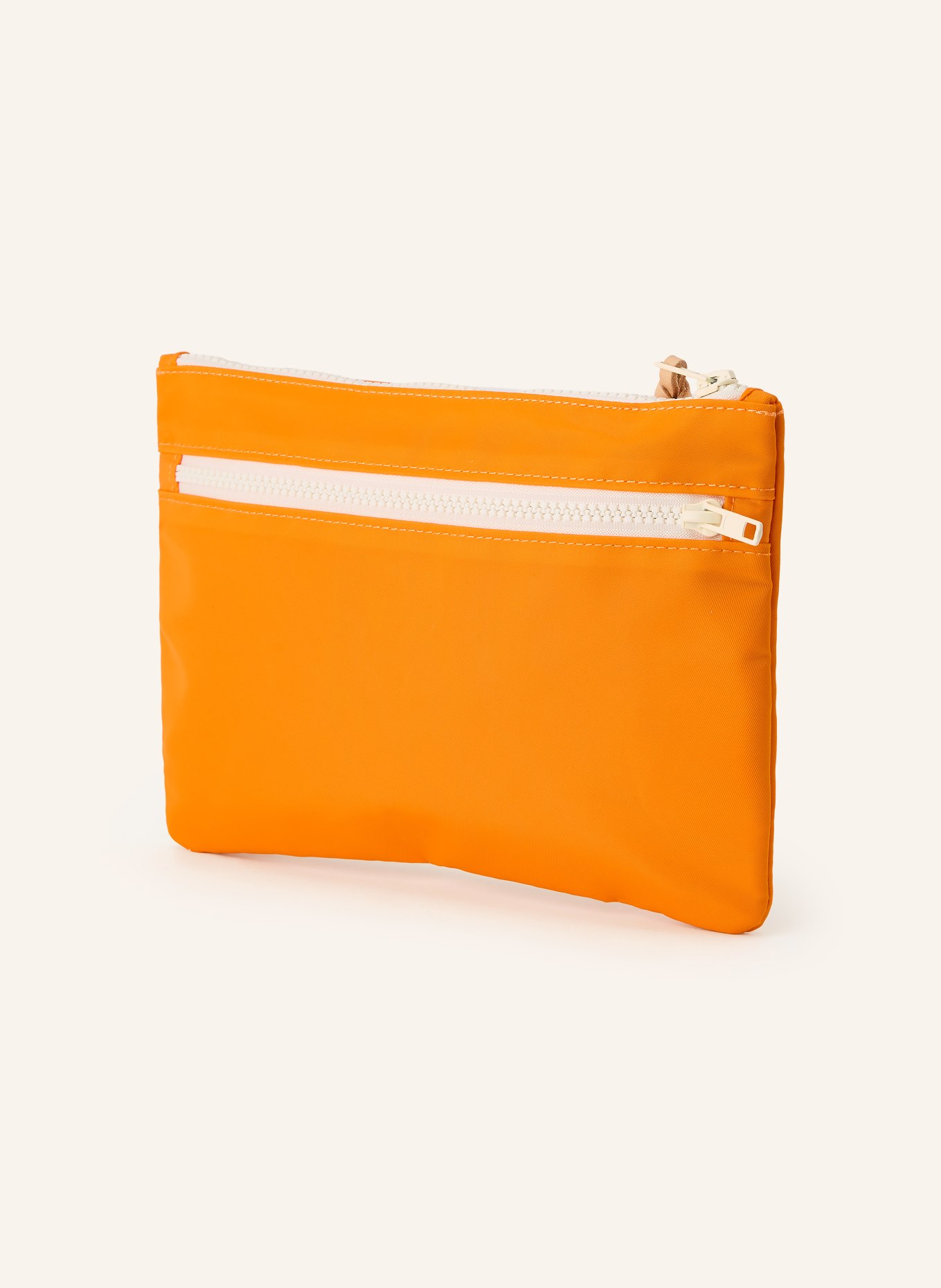 Floyd Pouch: ORANGE / SILBER / CREME