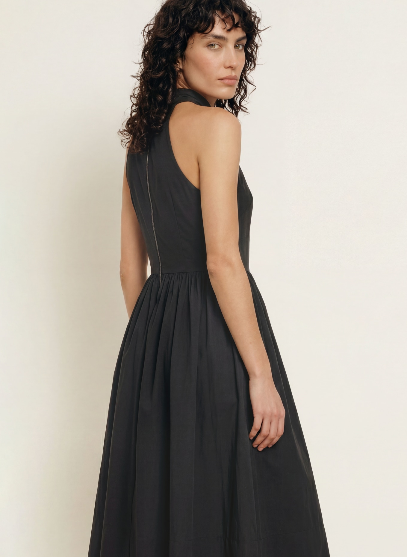 ALLSAINTS Kleid ARORA: SCHWARZ
