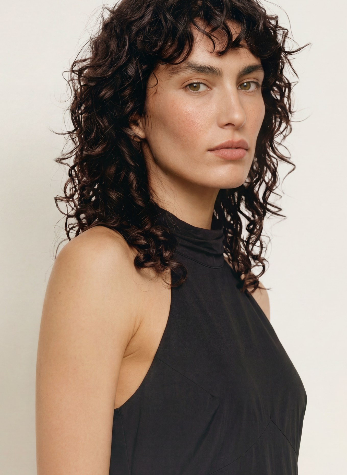 ALLSAINTS Kleid ARORA: SCHWARZ