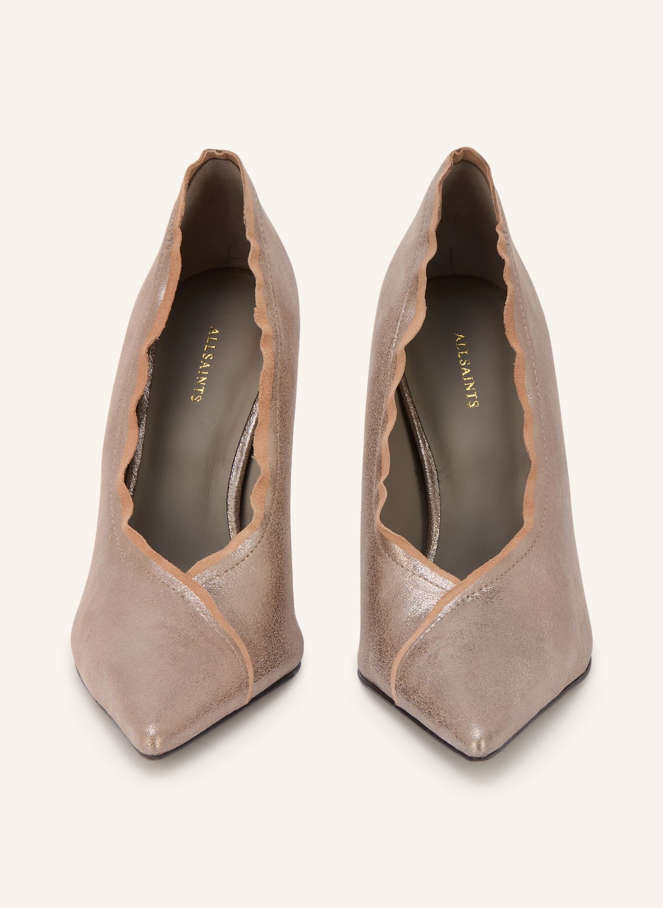 ALLSAINTS Pumps VERA COURT: SILBER