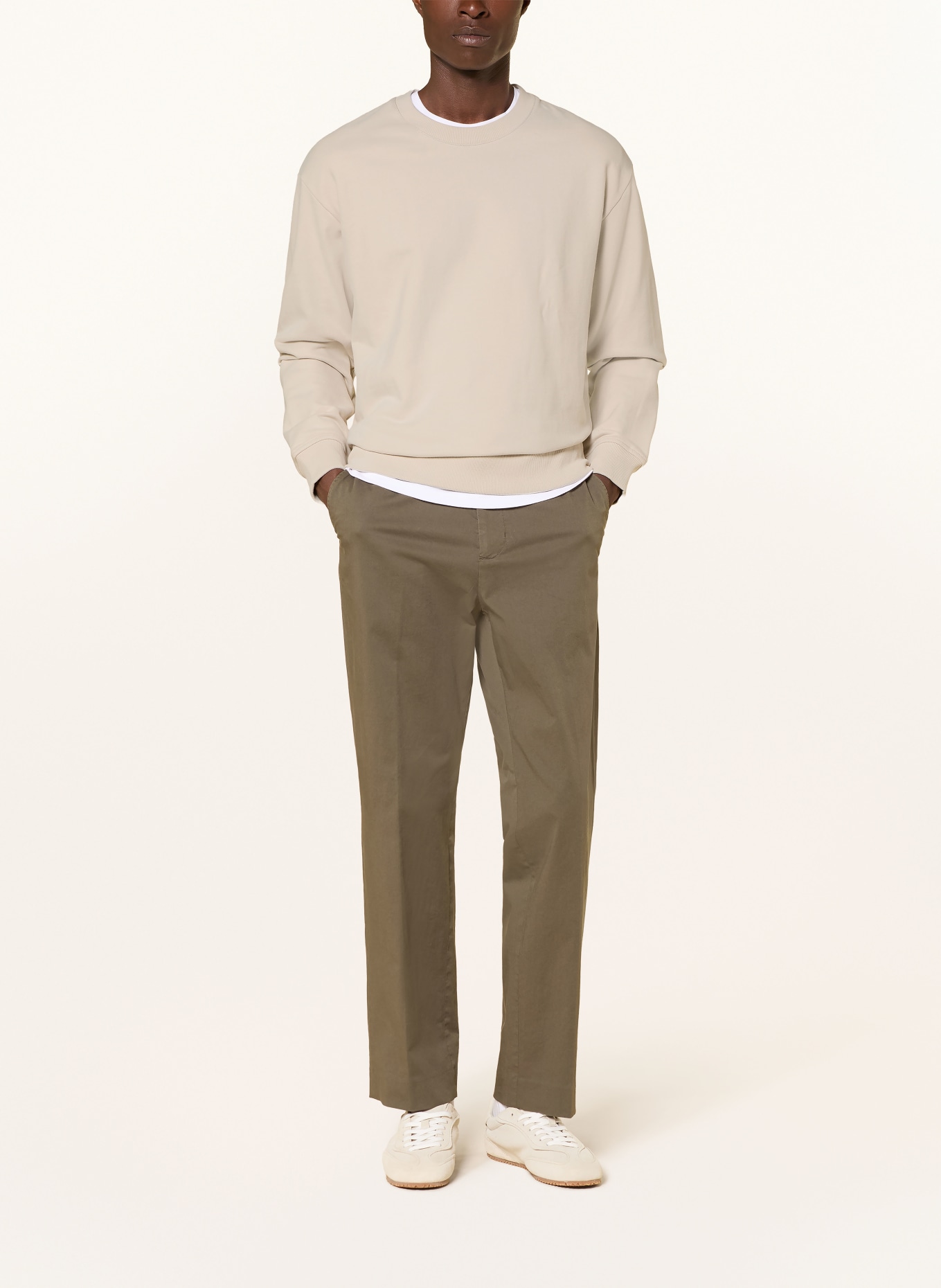 Marc O'Polo Sweatshirt: HELLBRAUN