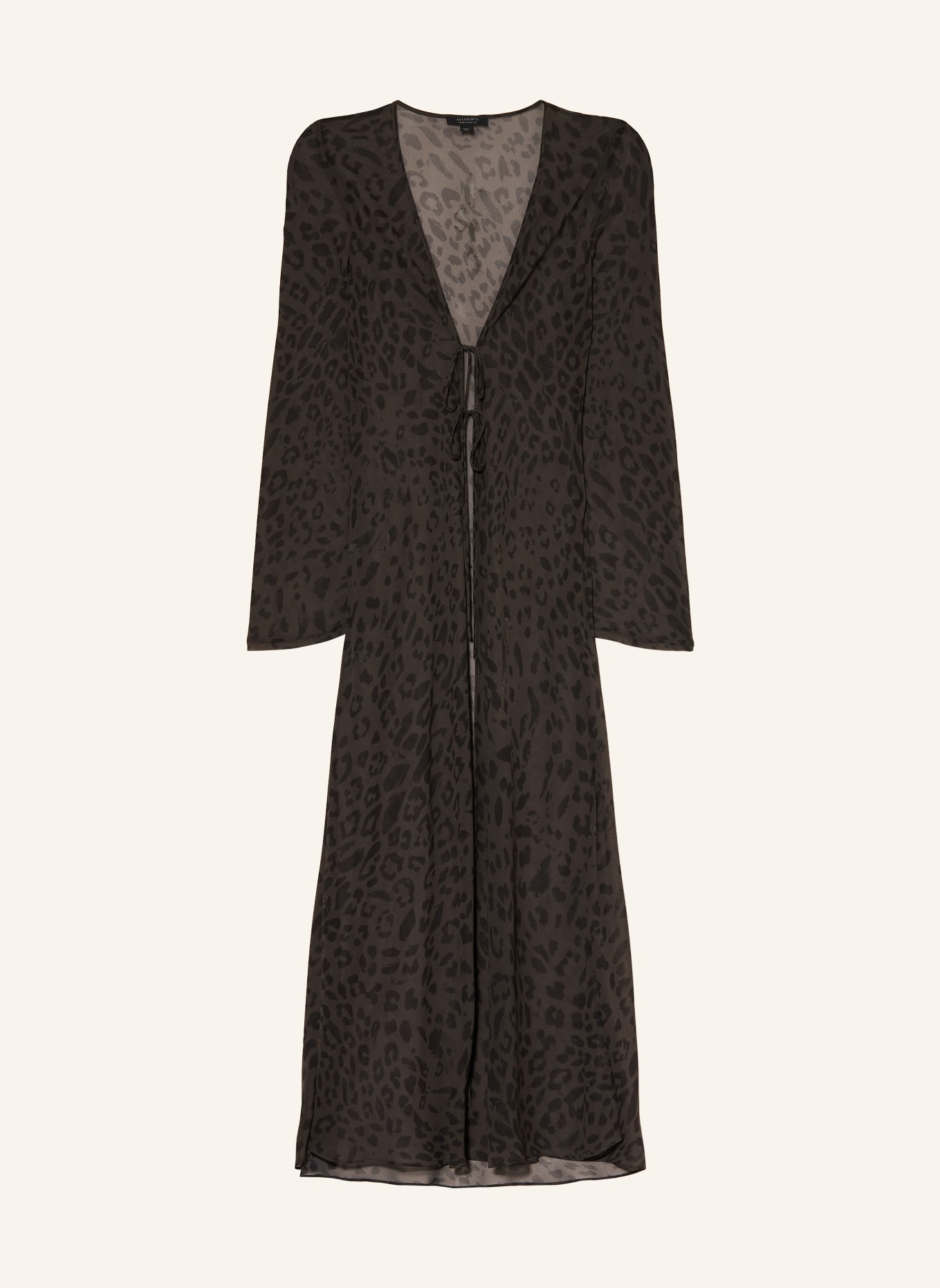 ALLSAINTS Kleid ZALIA: SCHWARZ
