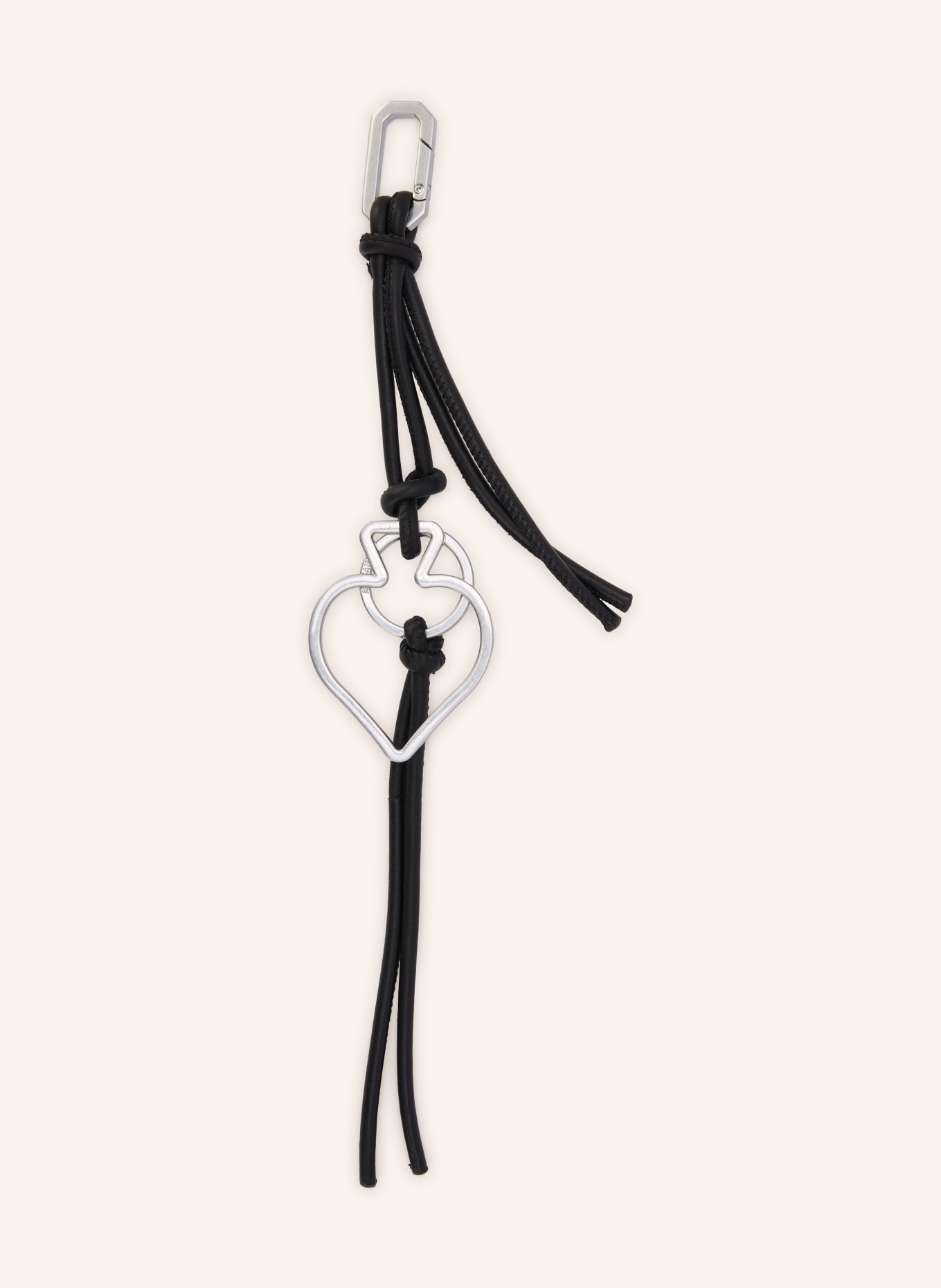 ALLSAINTS Sleutelhanger SPADE: ZWART / GRIJS
