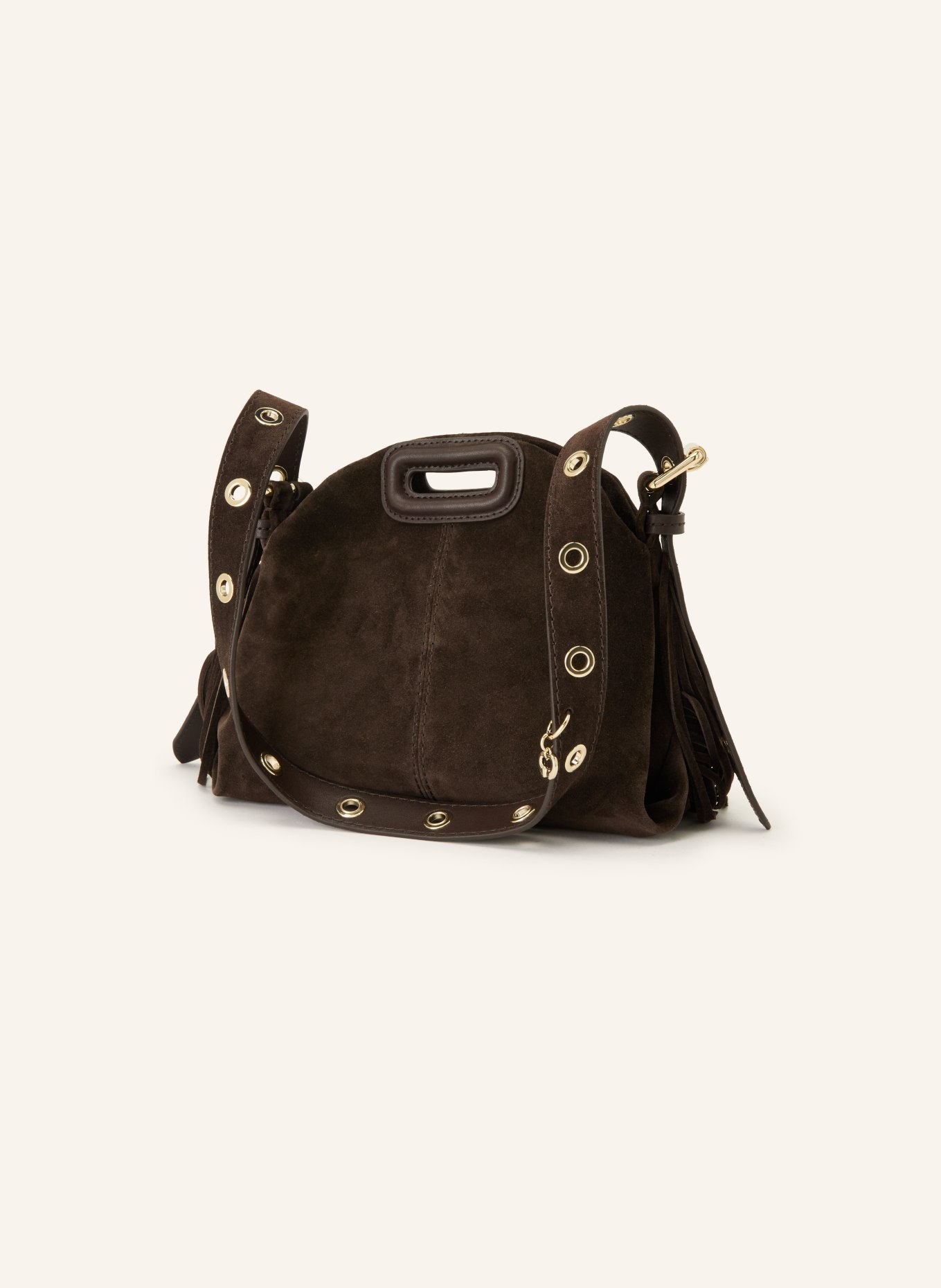 maje Handtasche: DUNKELBRAUN