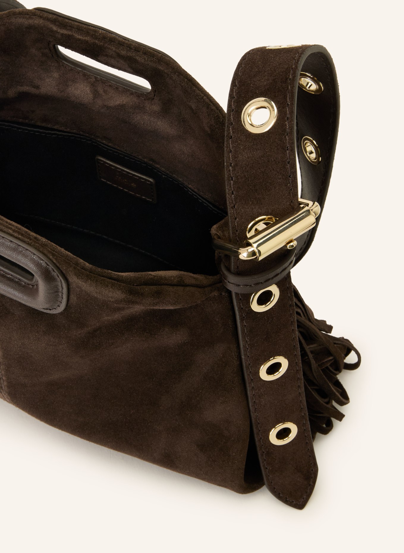 maje Handtasche: DUNKELBRAUN