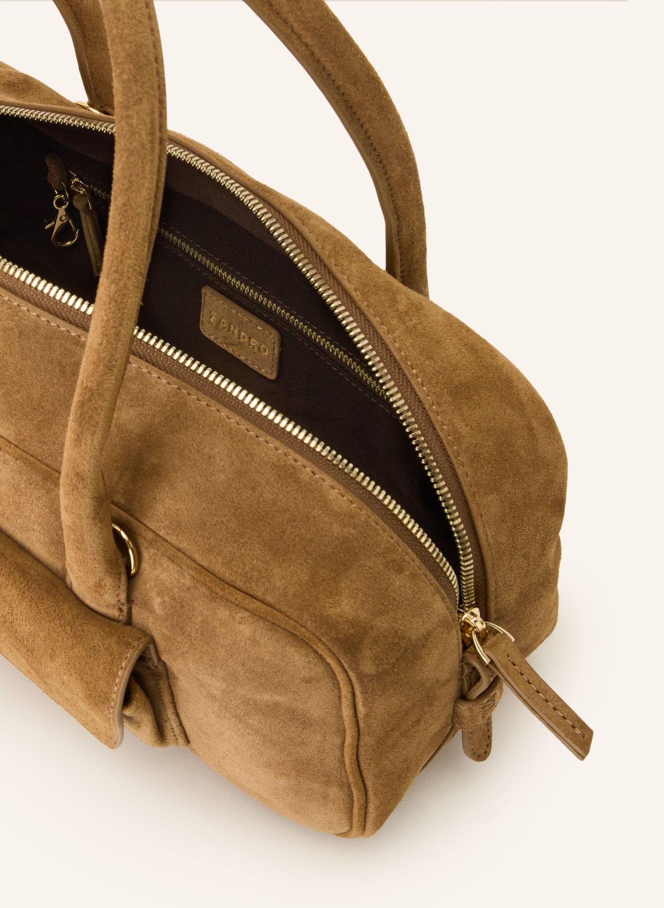 SANDRO Handtasche: CAMEL