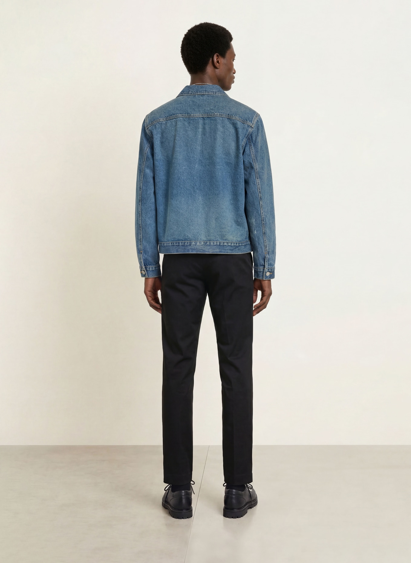 ALLSAINTS Trousers BAY Tailored Fit: BLACK