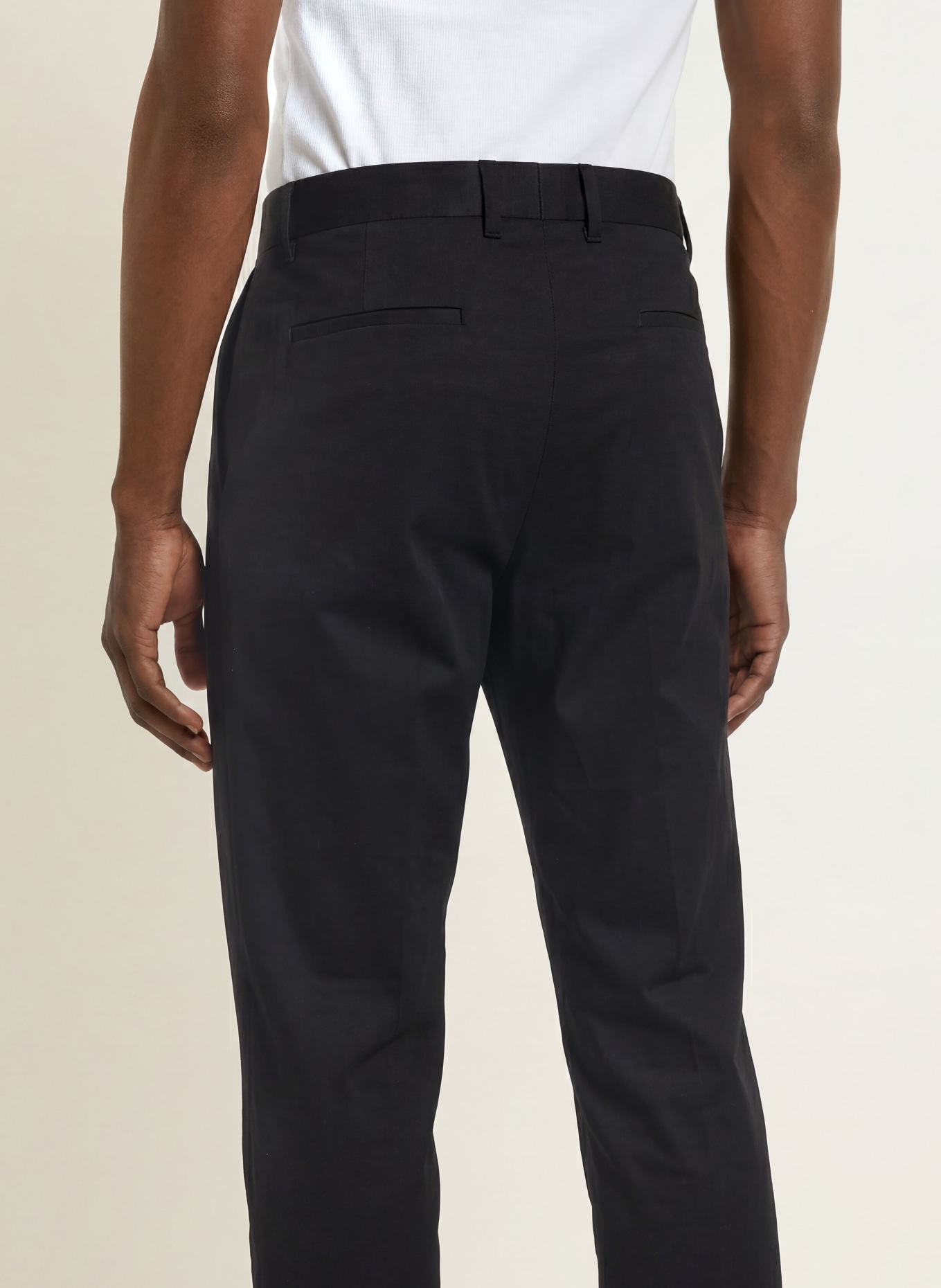 ALLSAINTS Trousers BAY Tailored Fit: BLACK
