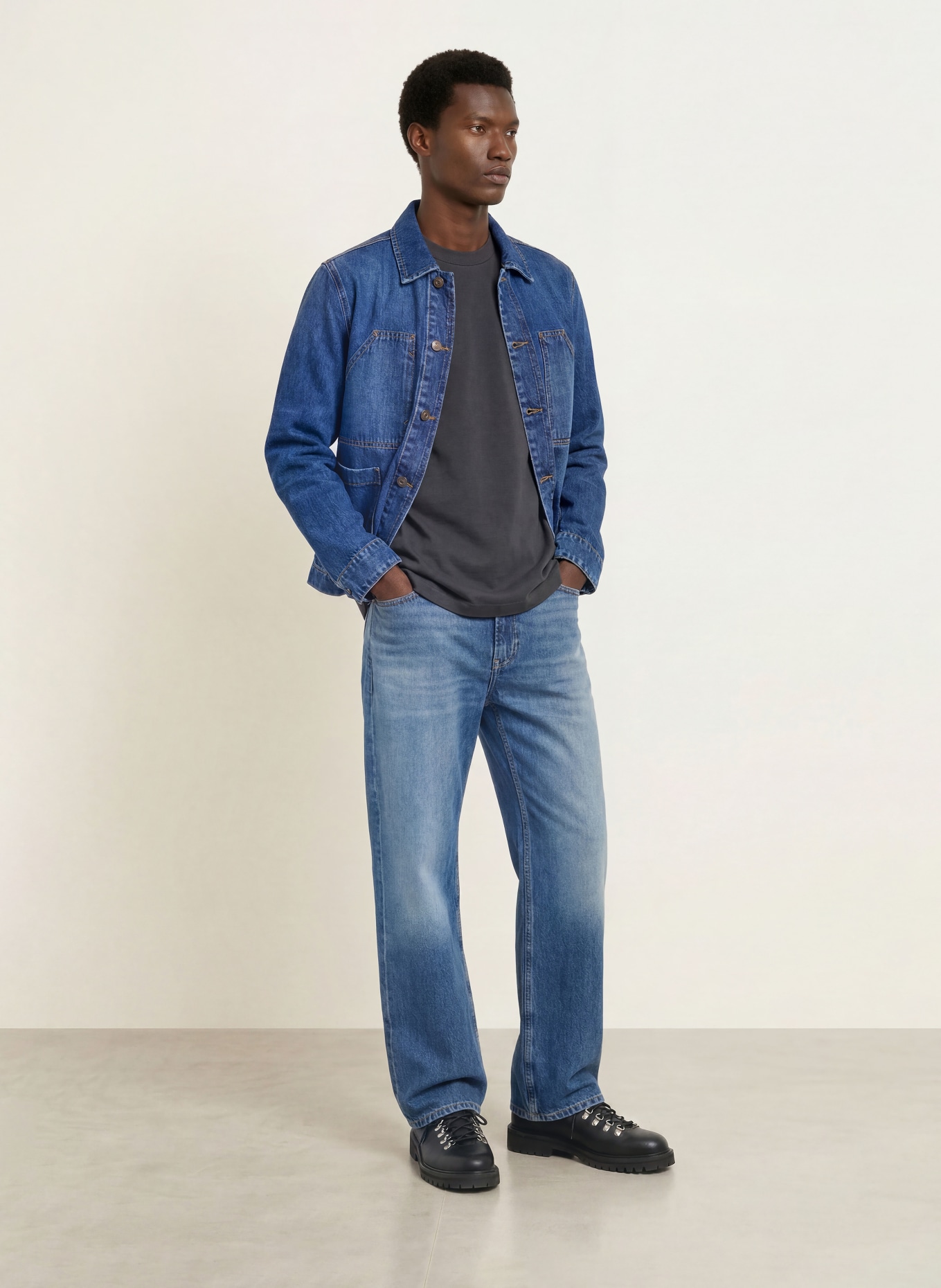 ALLSAINTS Jeansjacke MUKESH: 723 Dark Indigo